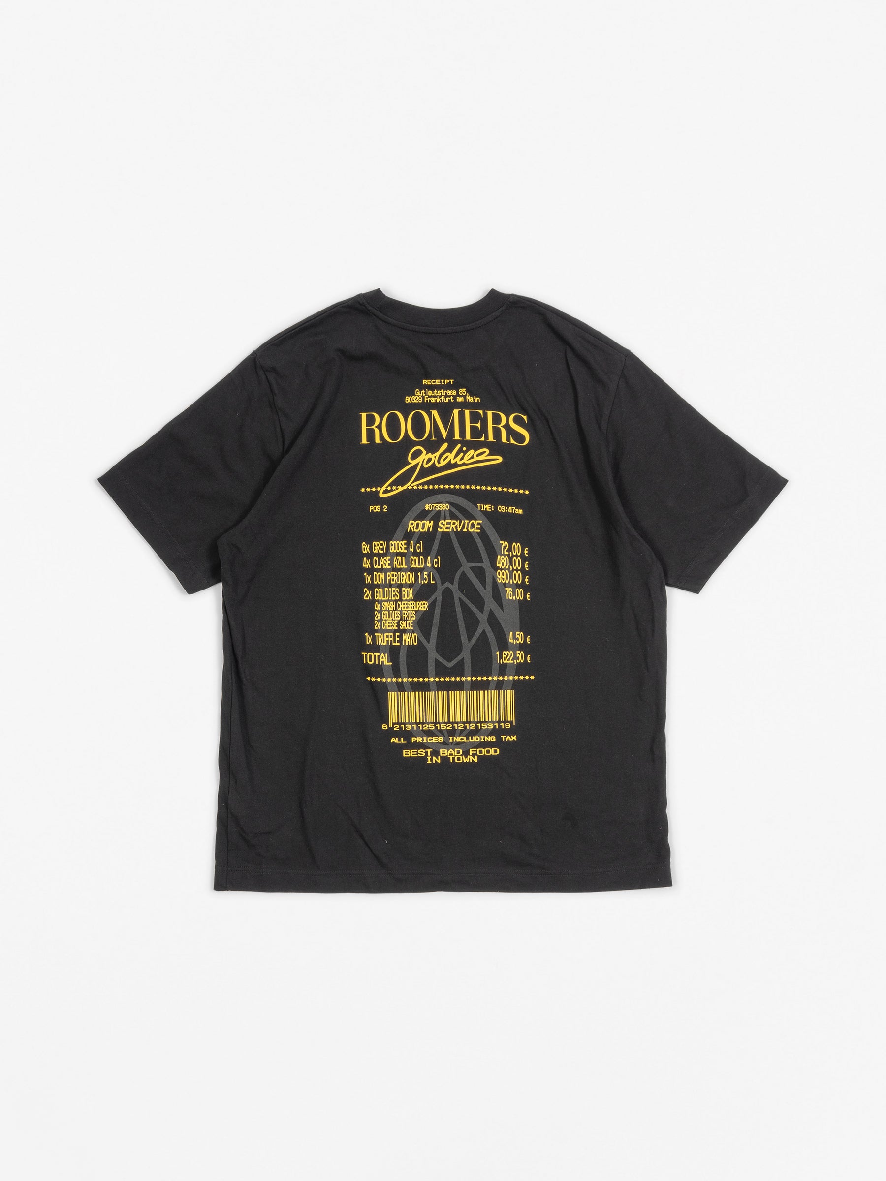 Roomers x Goldies Bill Tee Black