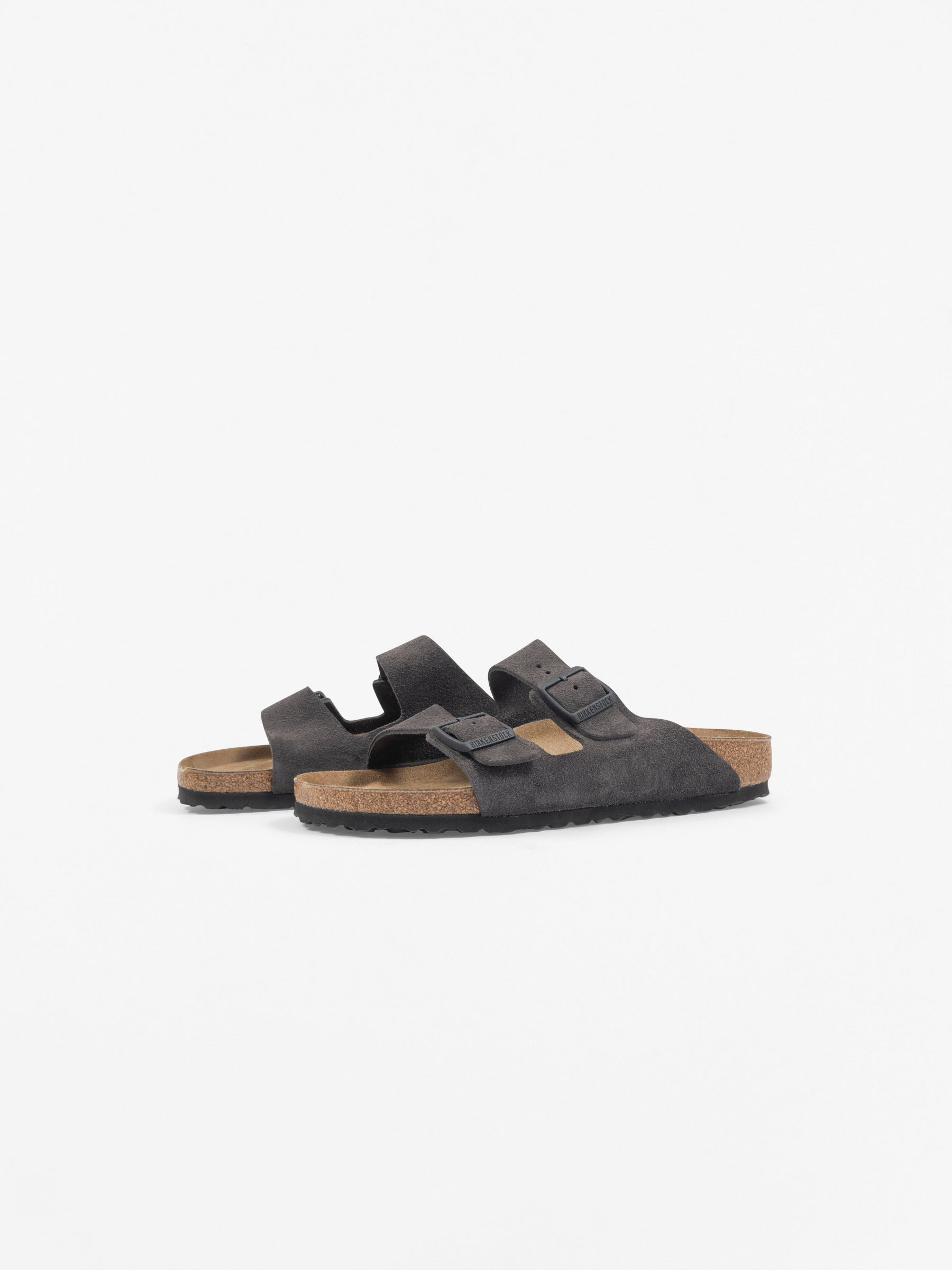 Birkenstock Arizona Suede Leather Velvet Grey