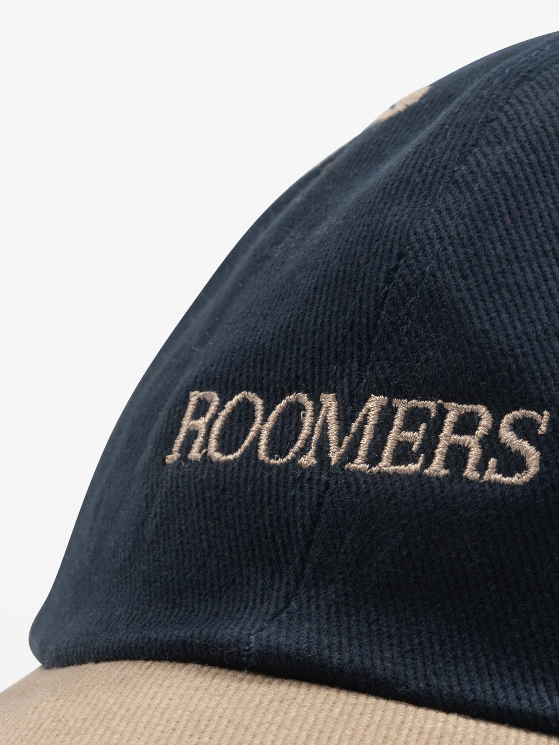 Roomers Old Money Dad Cap Navy Blue/Taupe