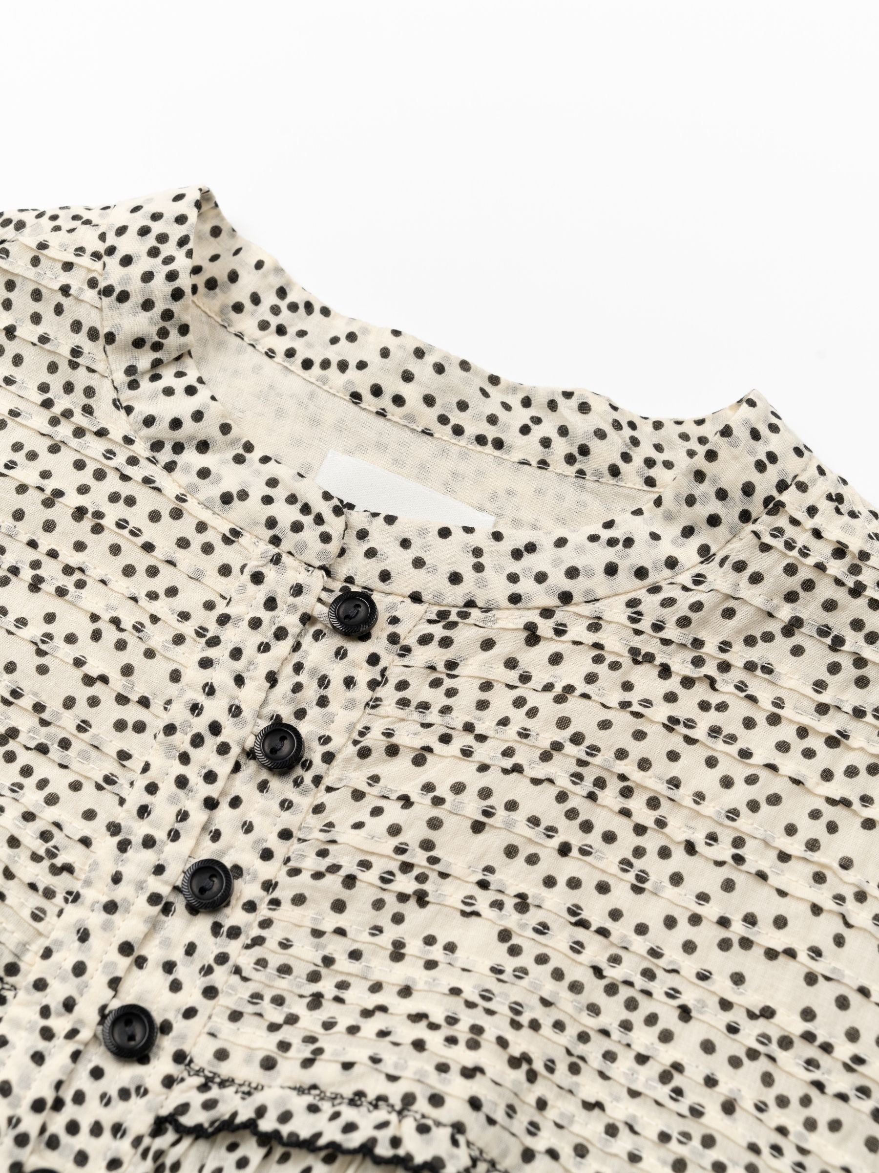 Isabel Marant Etoile Douna Blouse Ecru Black