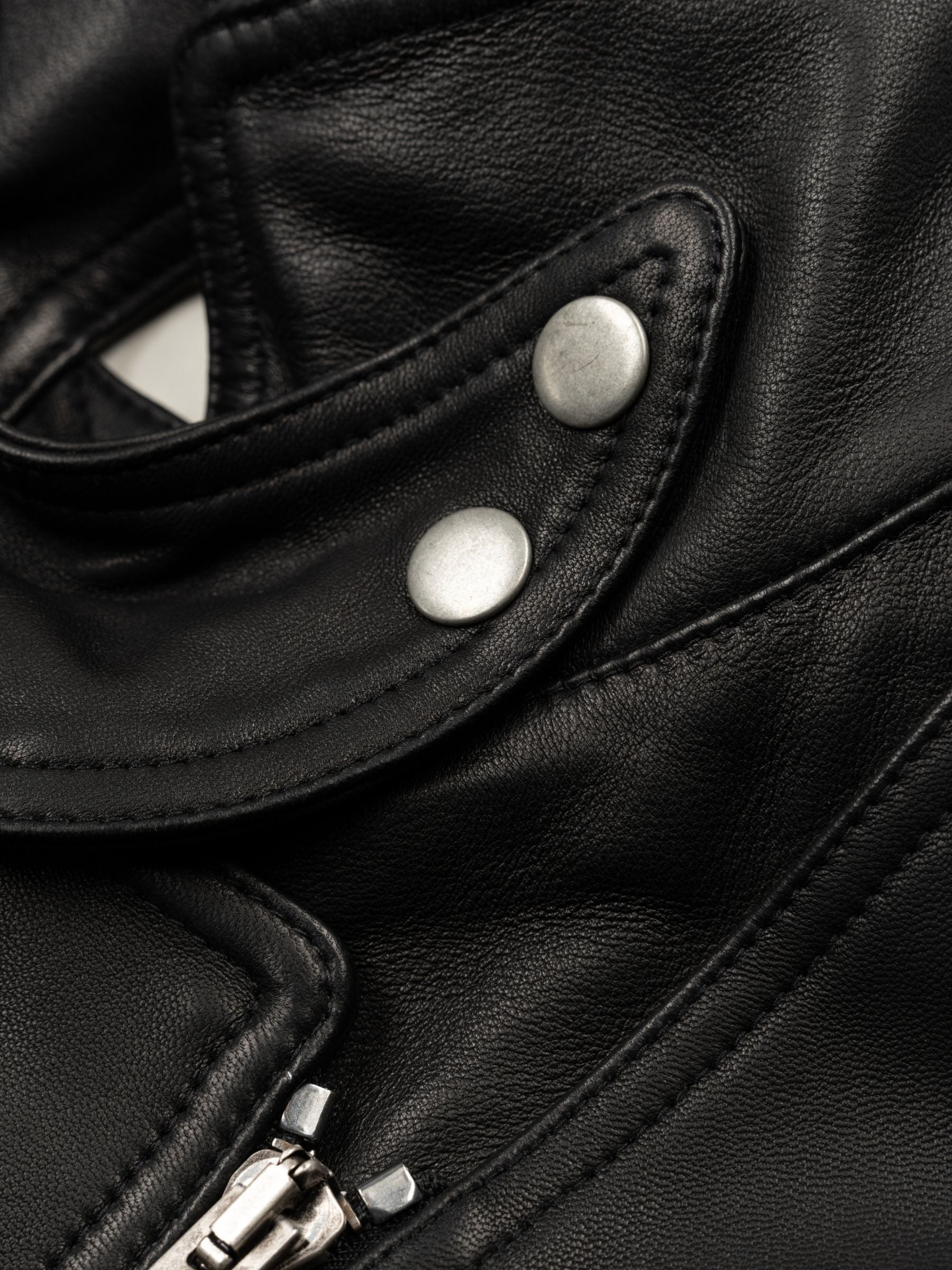 Isabel Marant Farza Leather Jacket Black