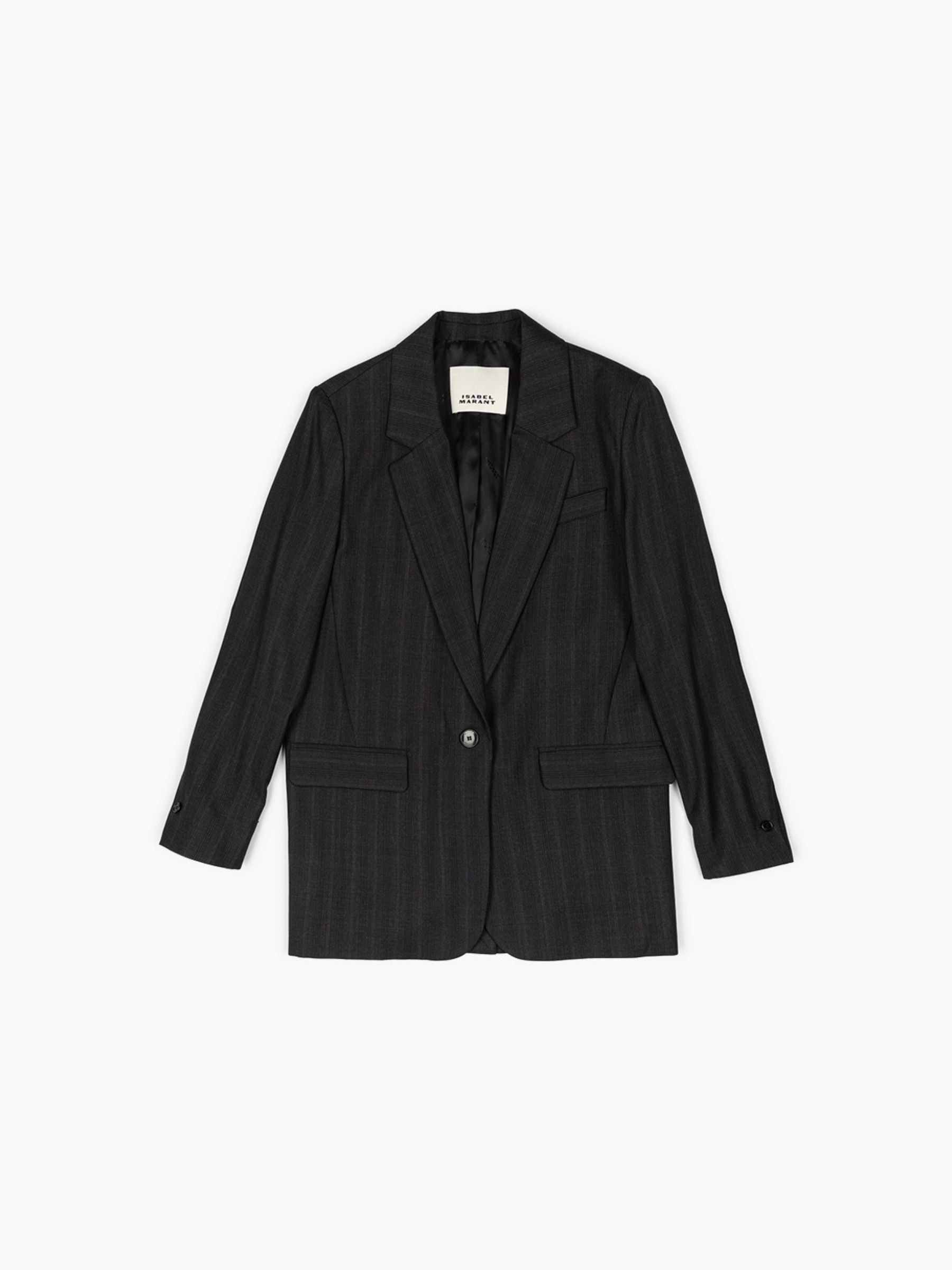 Isabel Marant Nerix Jacket Dark Anthracite