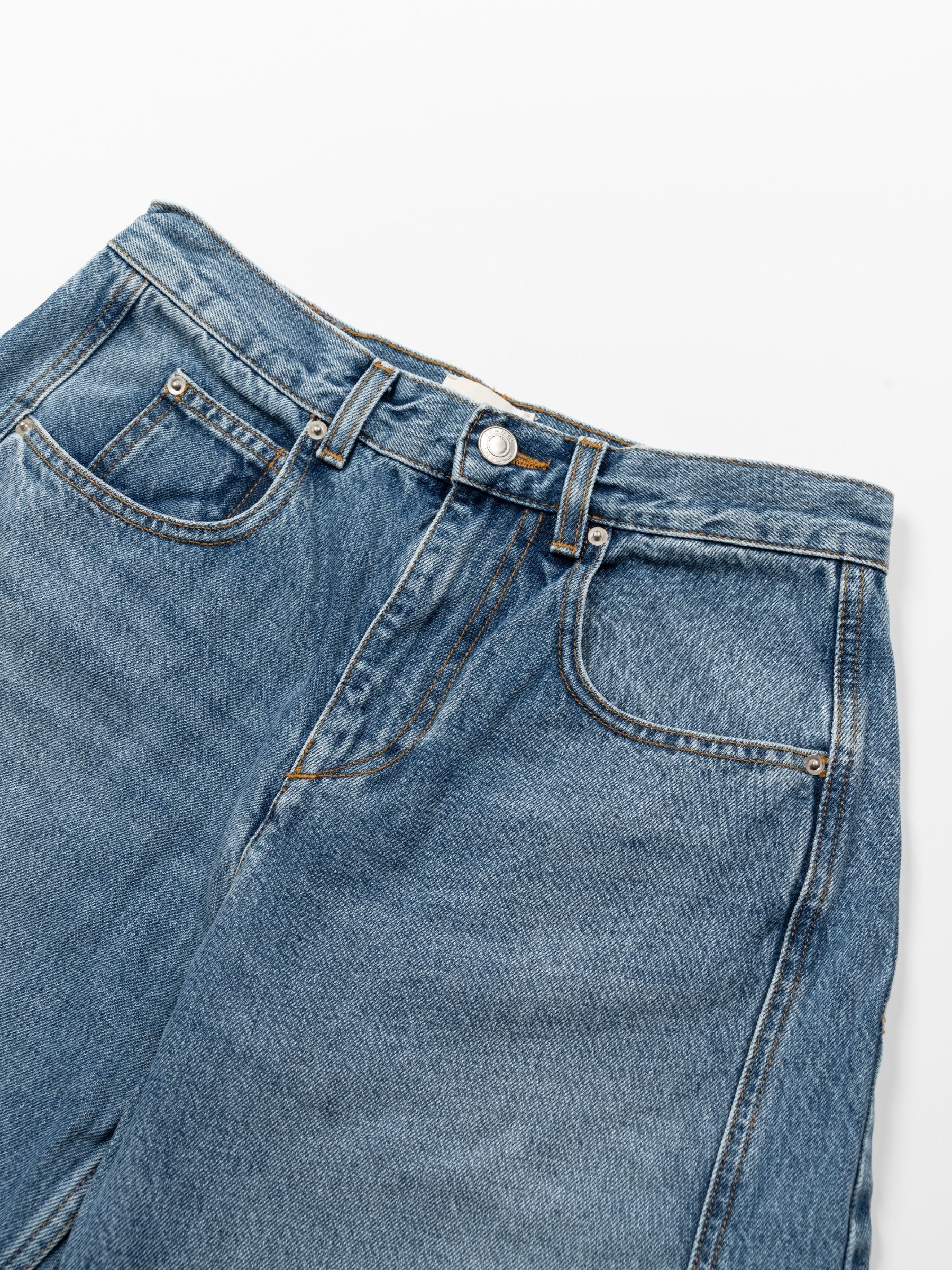 Isabel Marant Oriane Denim Pants Light Blue