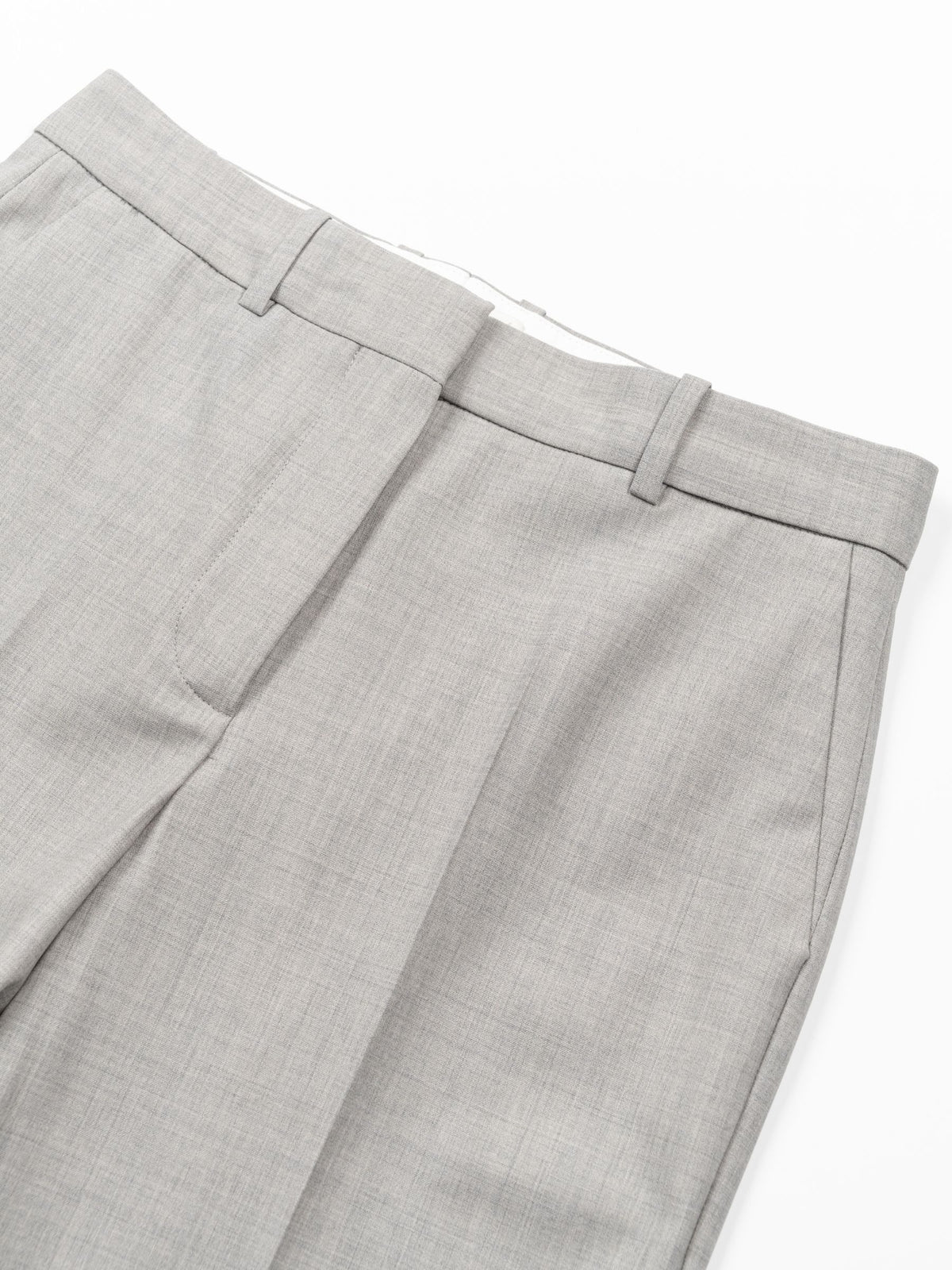 Joseph Morissey Pant Wool Tailoring Cement Melange
