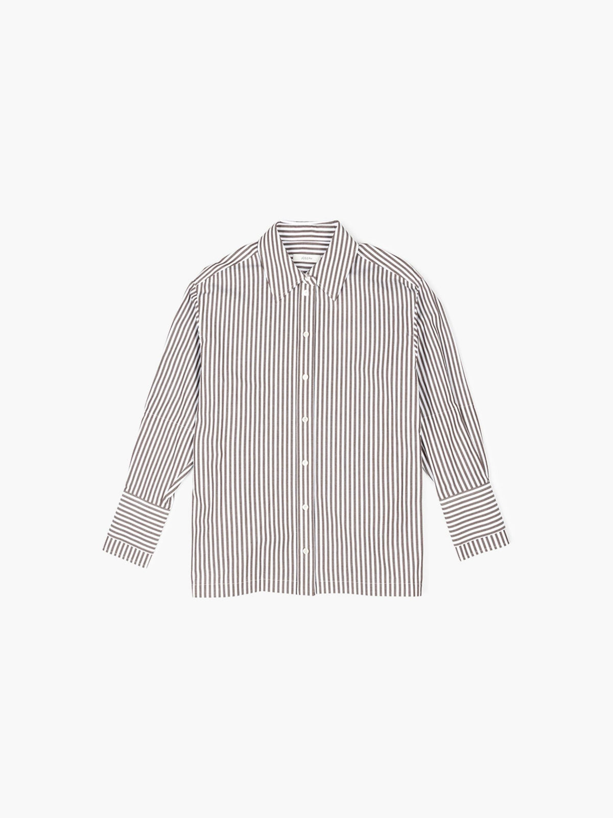 Joseph Theia Blouse Cotton Stripe Patina Wax