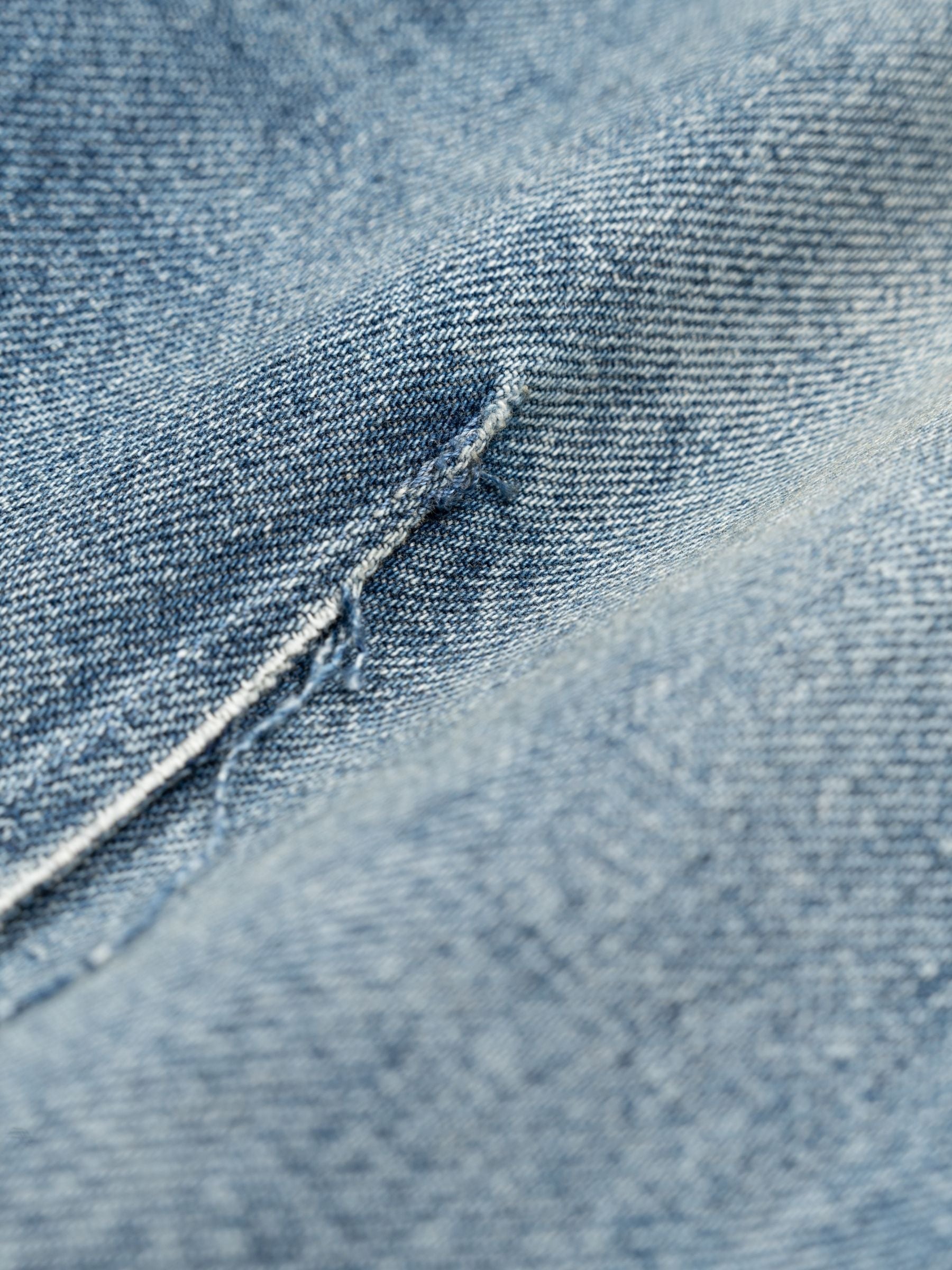 MM6 Maison Margiela Denim Barrel Seam Washed Blue