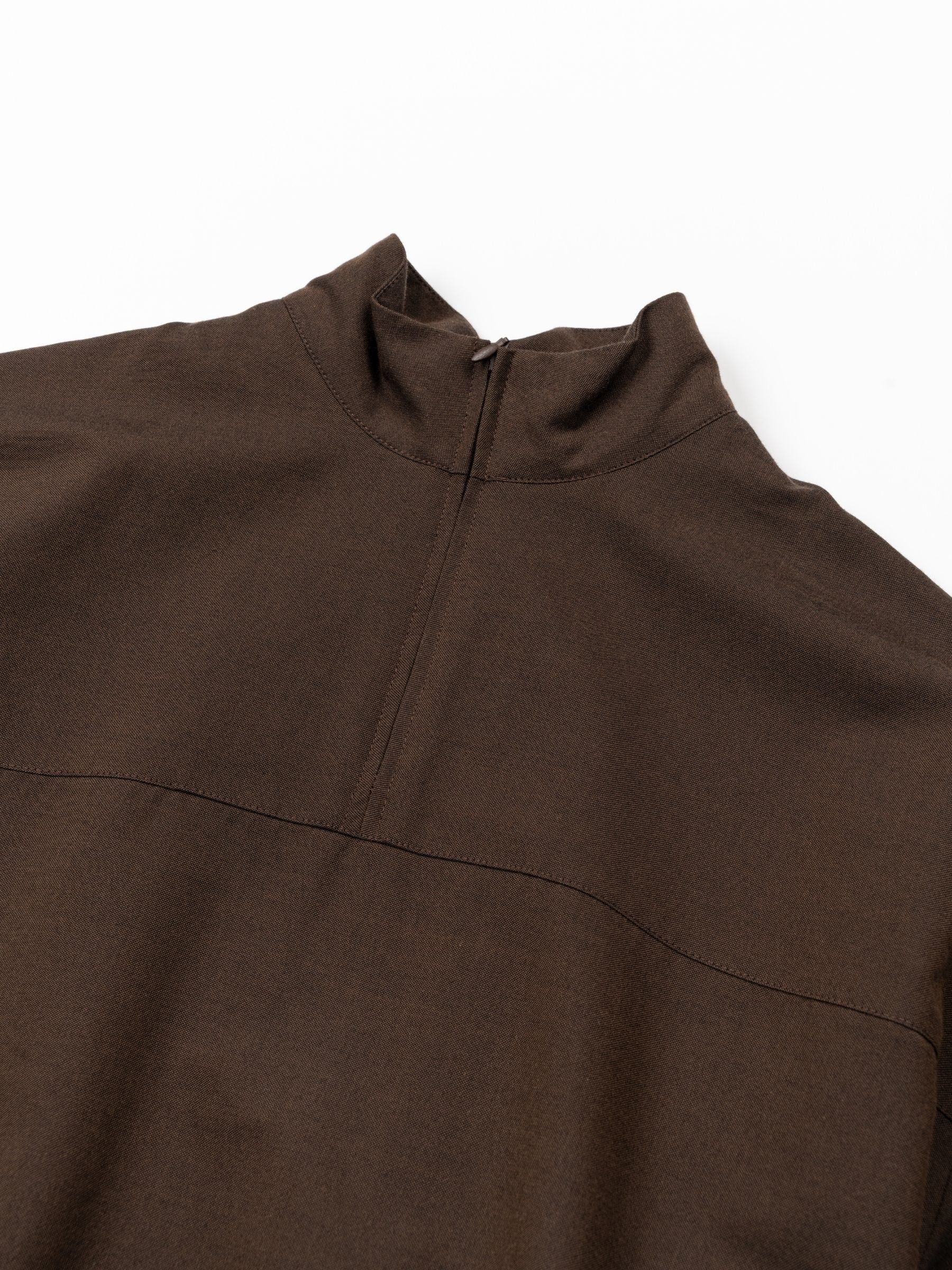 MM6 Maison Margiela Pleated Dress Chocolate