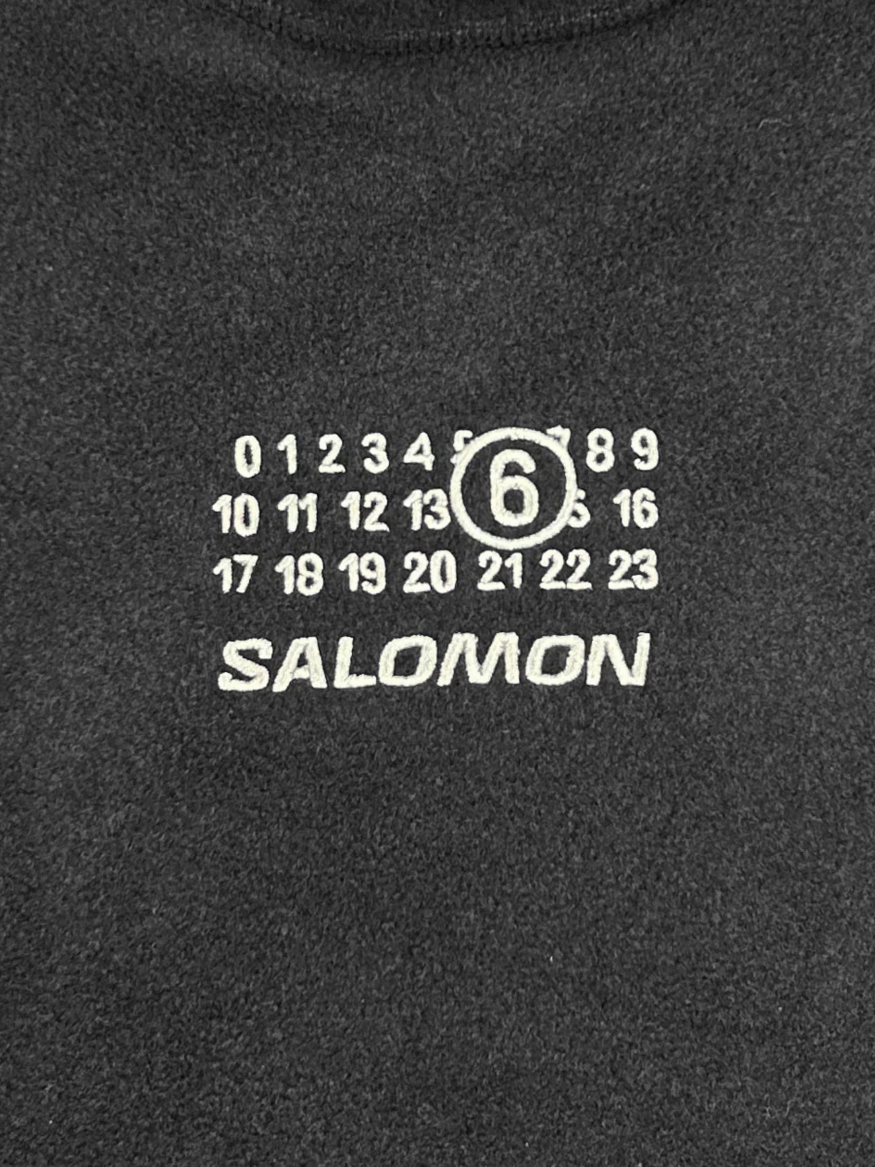 MM6 x Salomon Fleece Sweatshirt Black