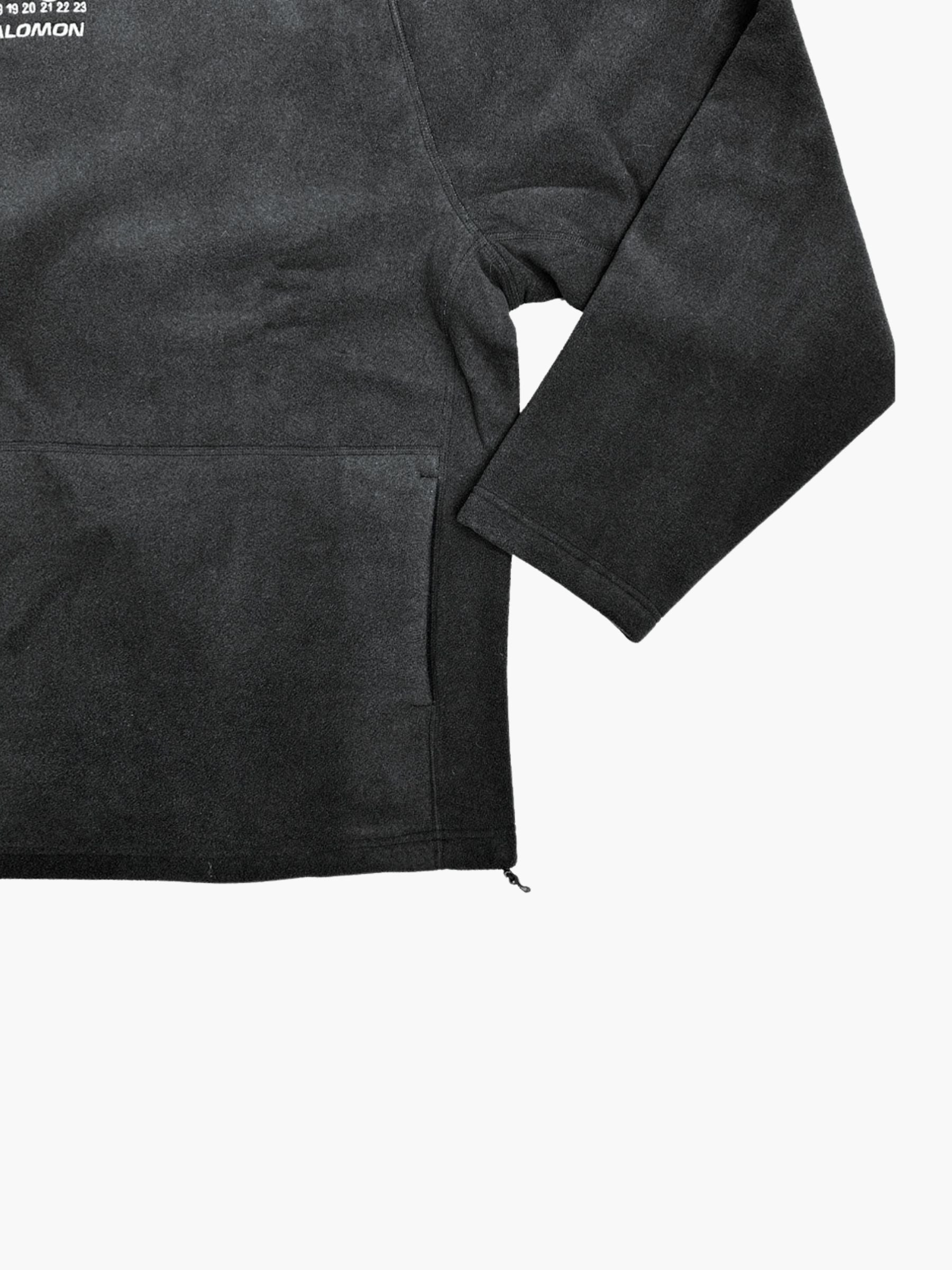 MM6 x Salomon Fleece Sweatshirt Black