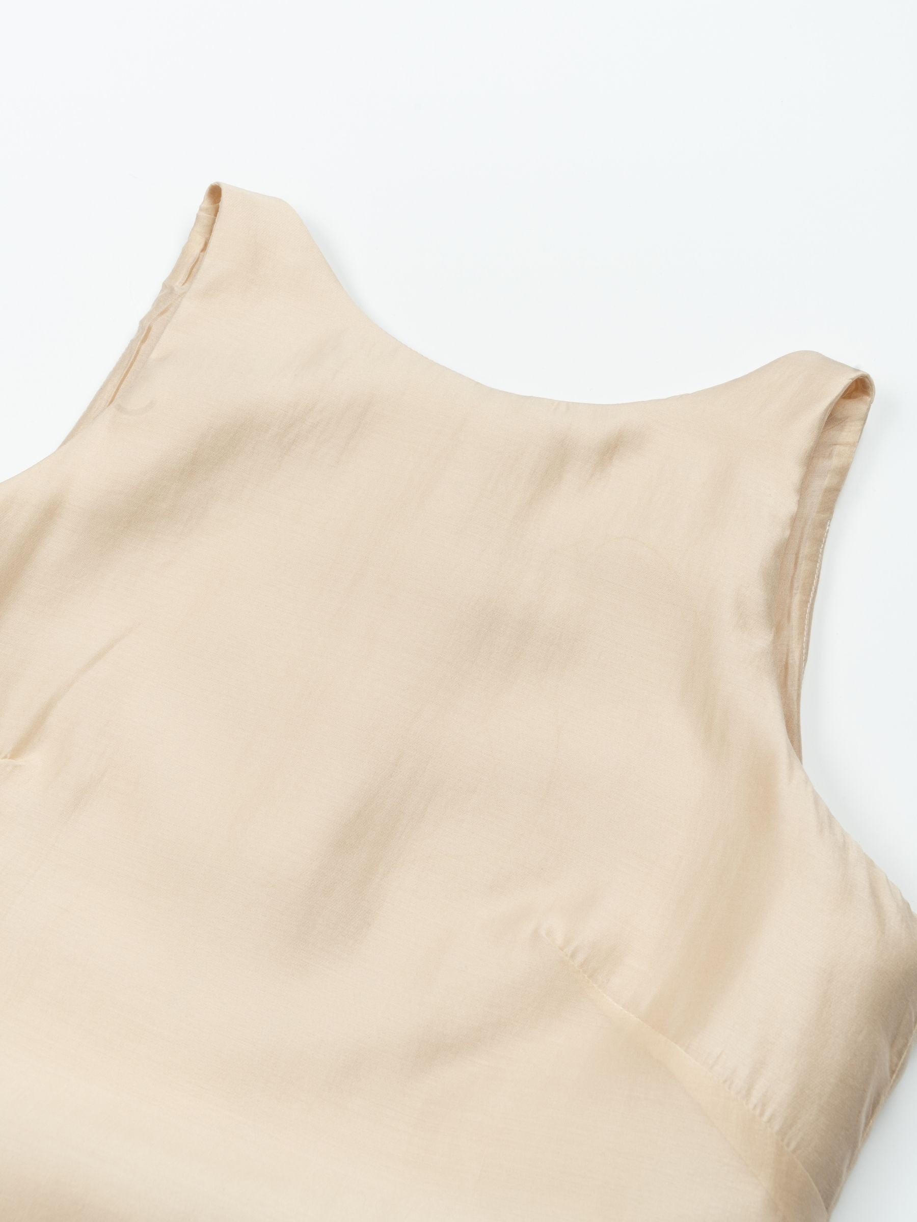 Marques Almeida Double Layered Dress Beige