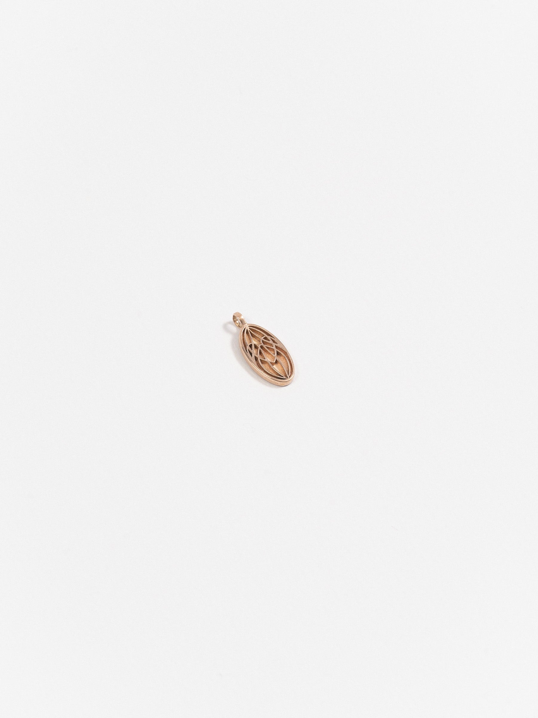 Roomers Logo Pendant Size S Rose Gold