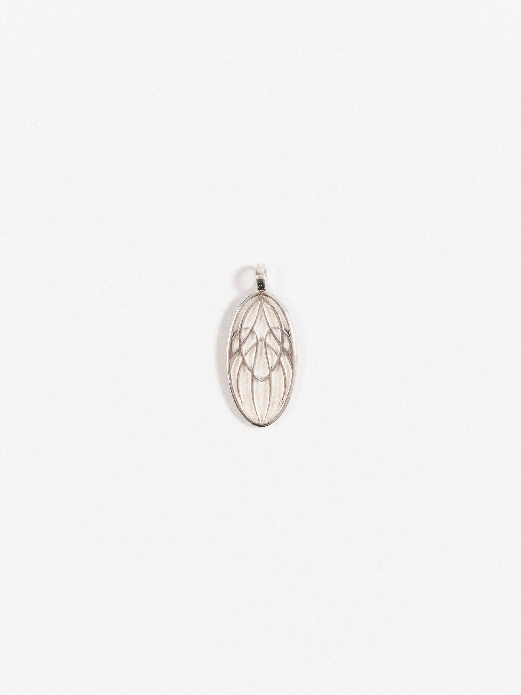 Roomers Logo Pendant Size M Silver