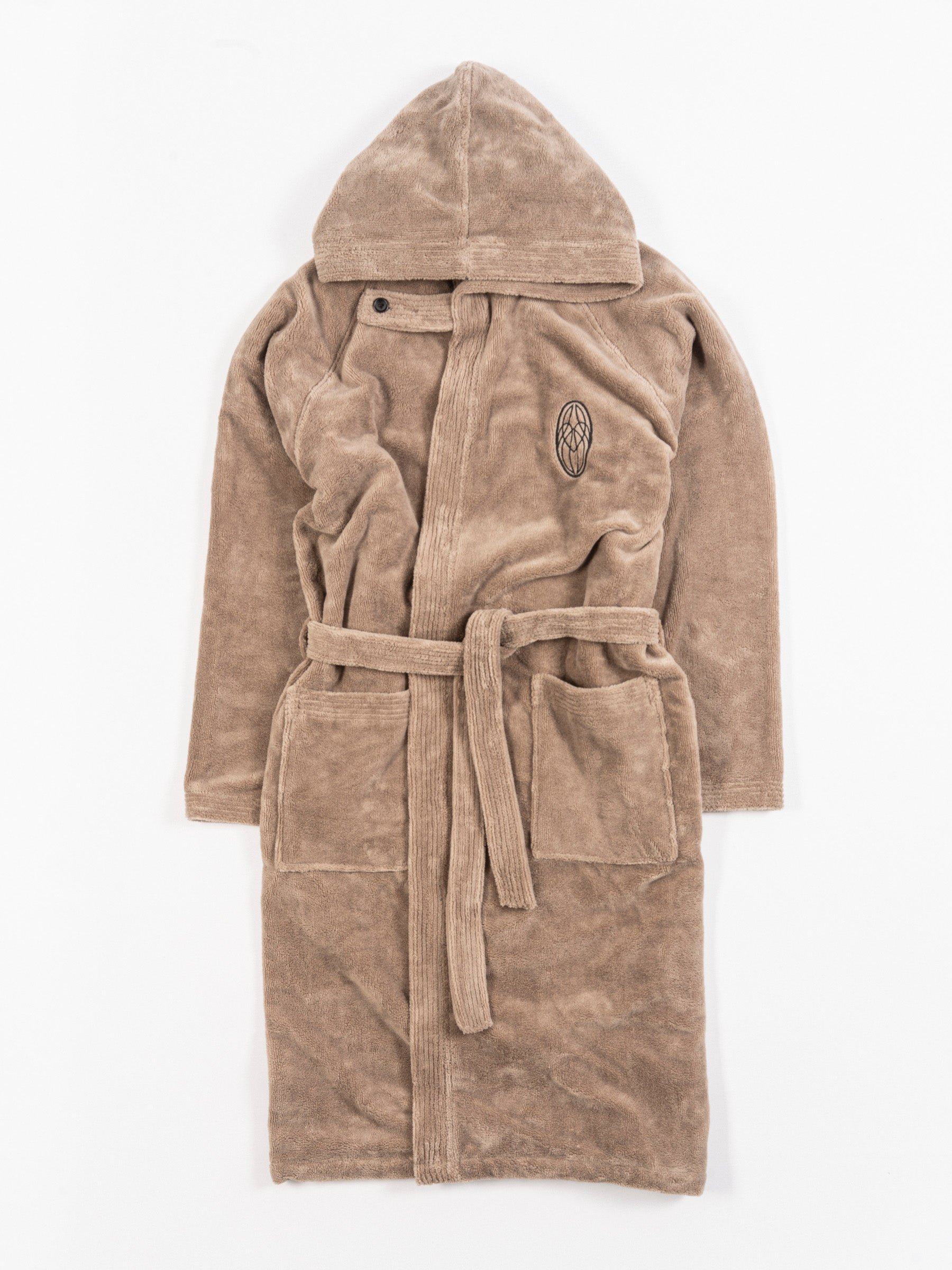 Roomers Signature Bathrobe Grey
