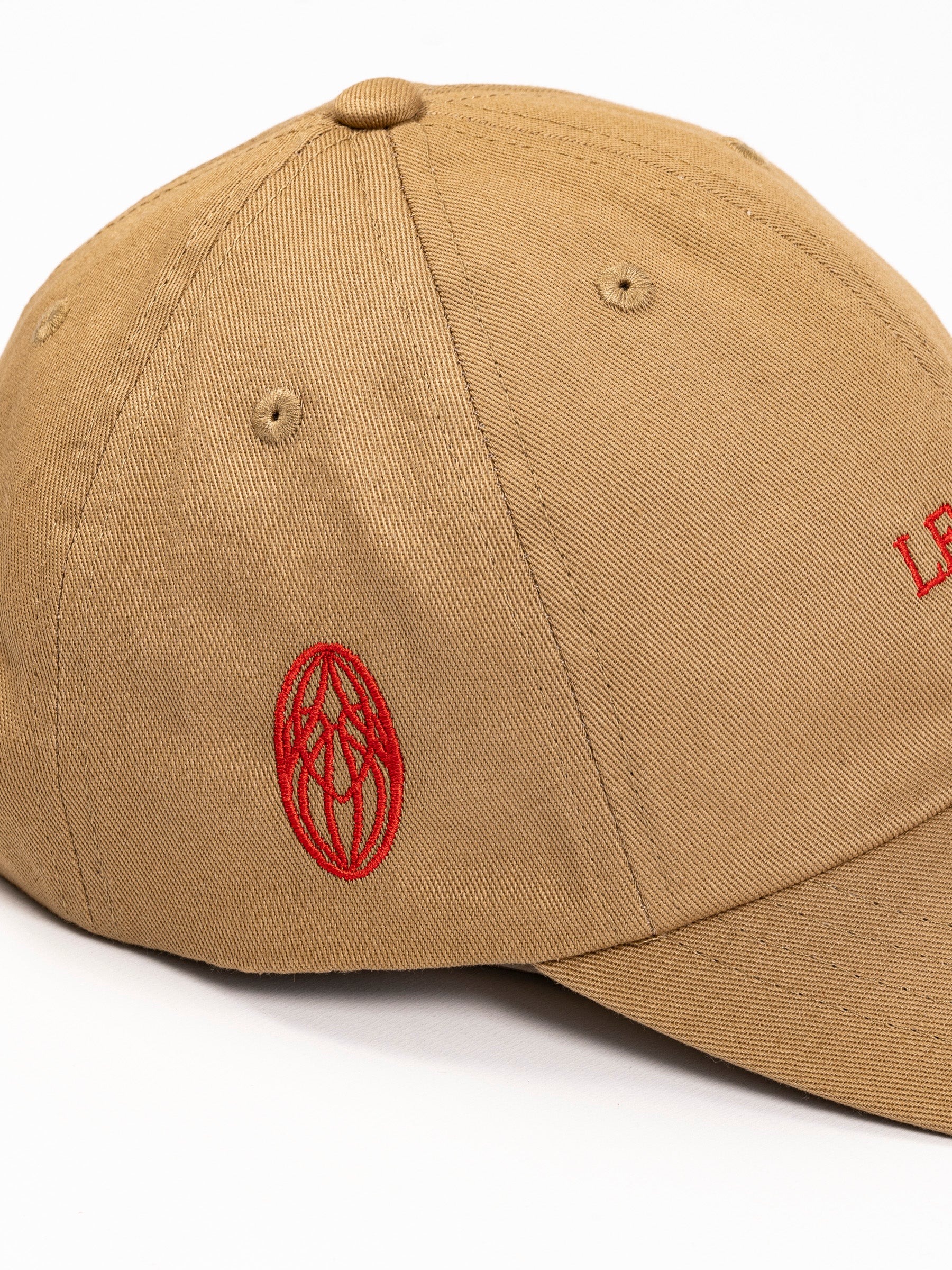 Roomers Lechaim Vintage Cap Khaki/Red