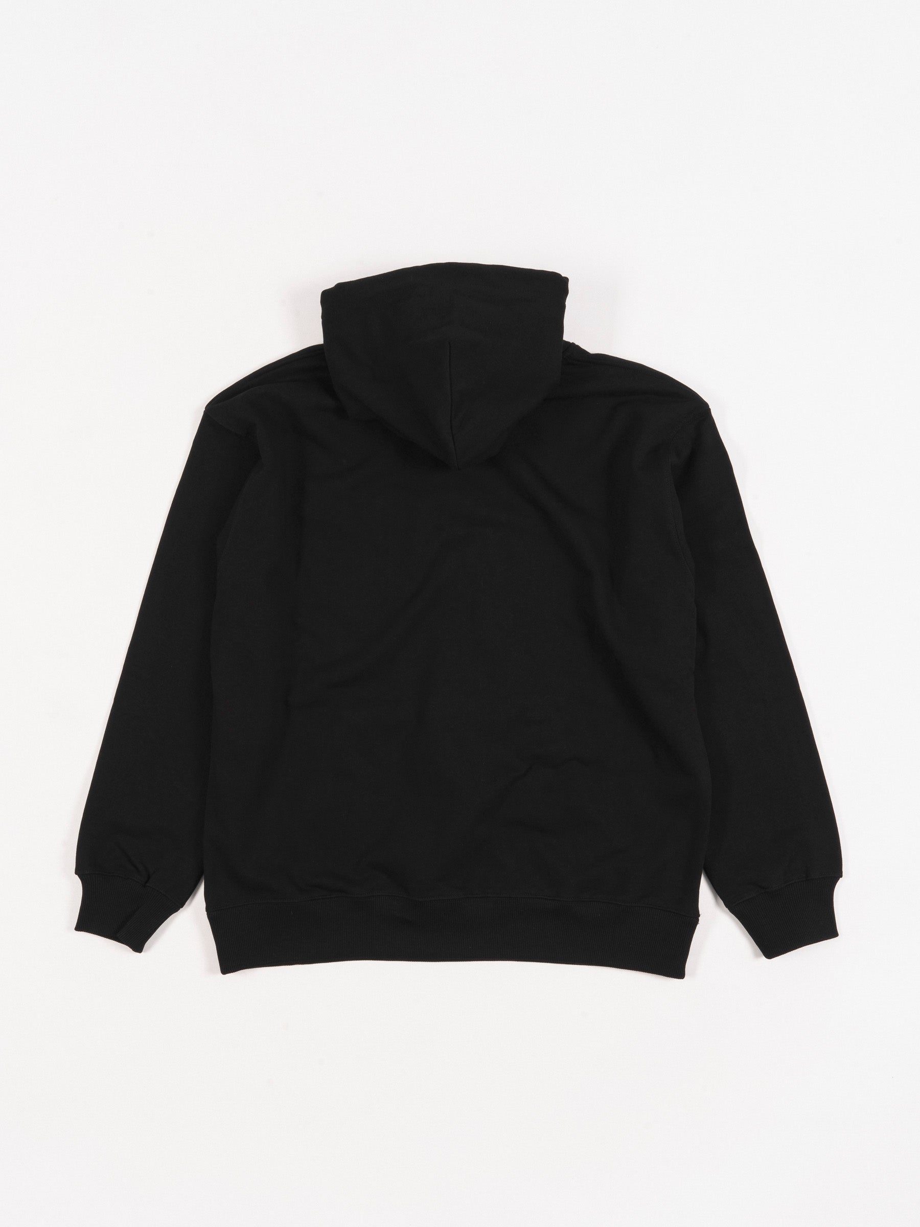 893 Ryotei Classic Logo Hooded Sweater Black