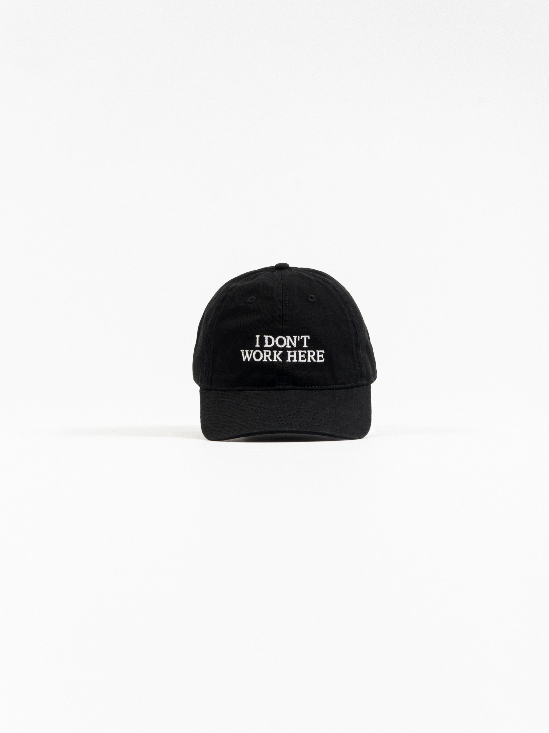 IDEA Sorry I Don't Work Here Cap Black