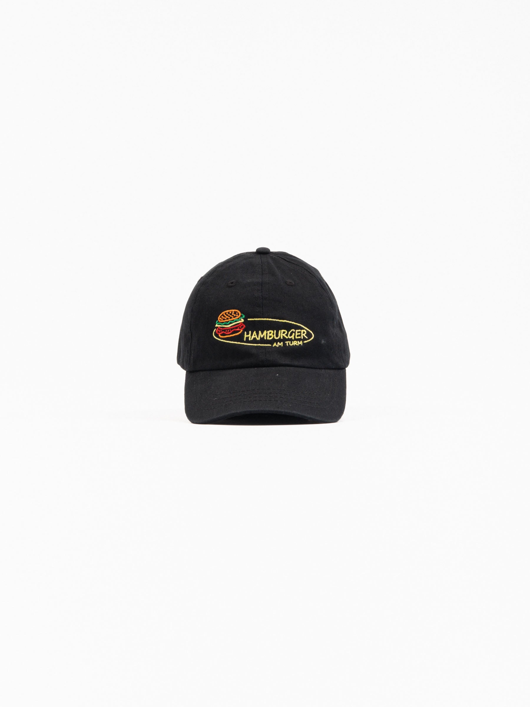 No Rooms x Hamburger Am Turm Logo Dad Cap Black