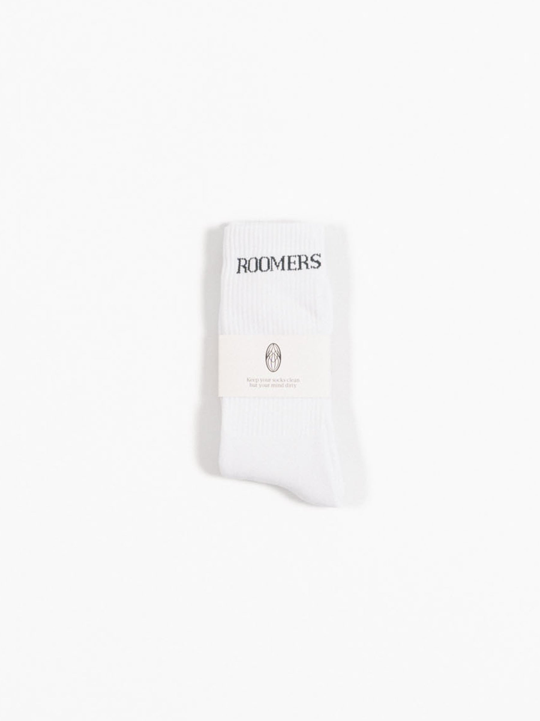 Roomers ROOMERS Tennis Socks White