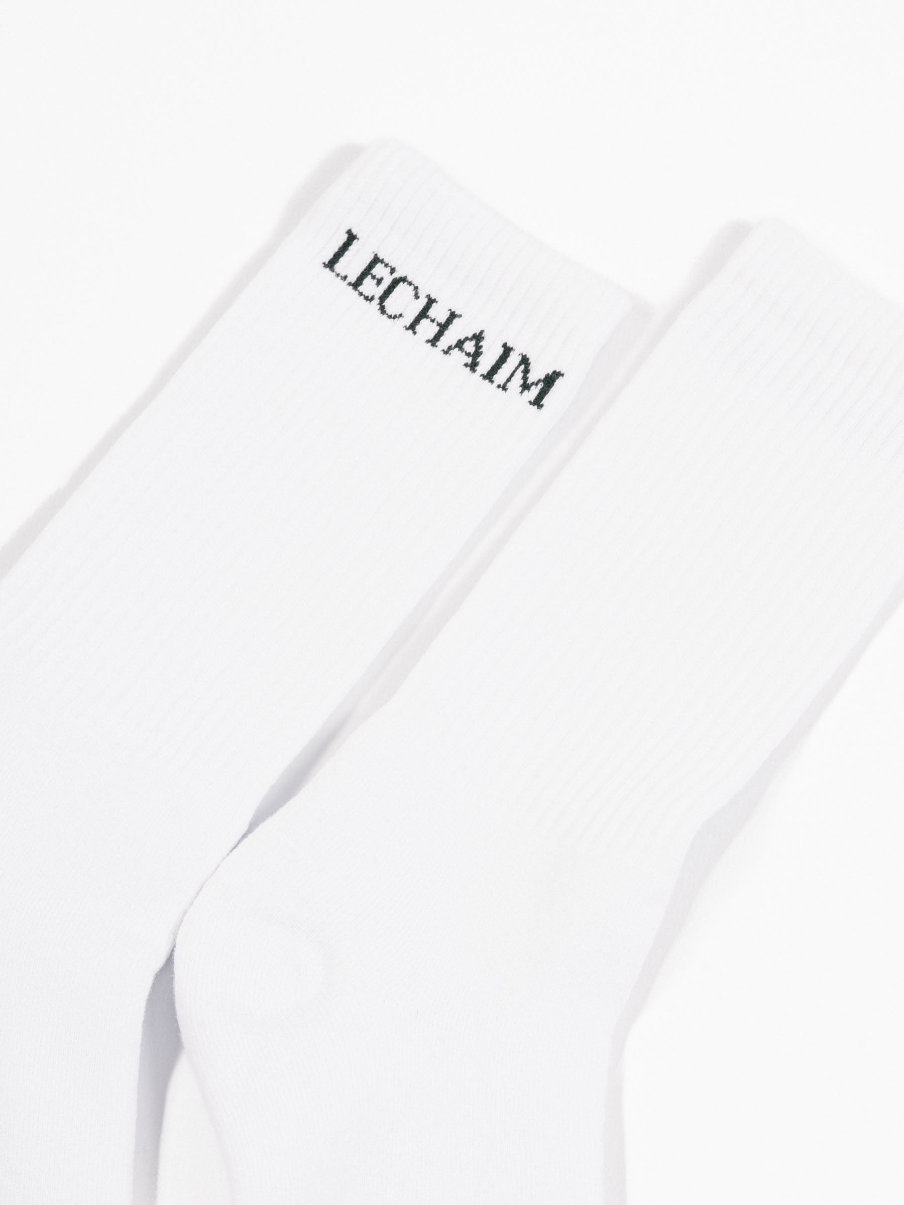 Roomers LECHAIM Tennis Socks White