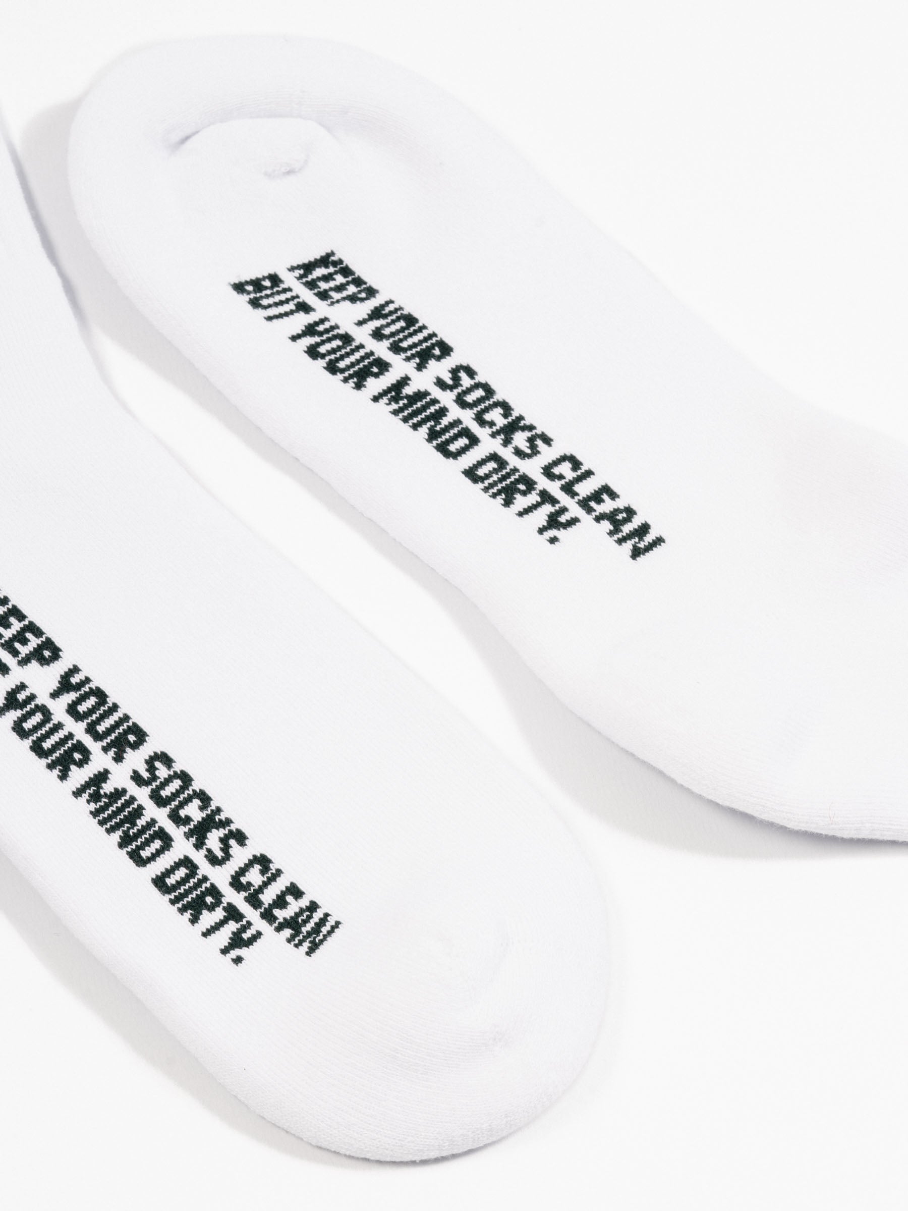 Roomers LECHAIM Tennis Socks White