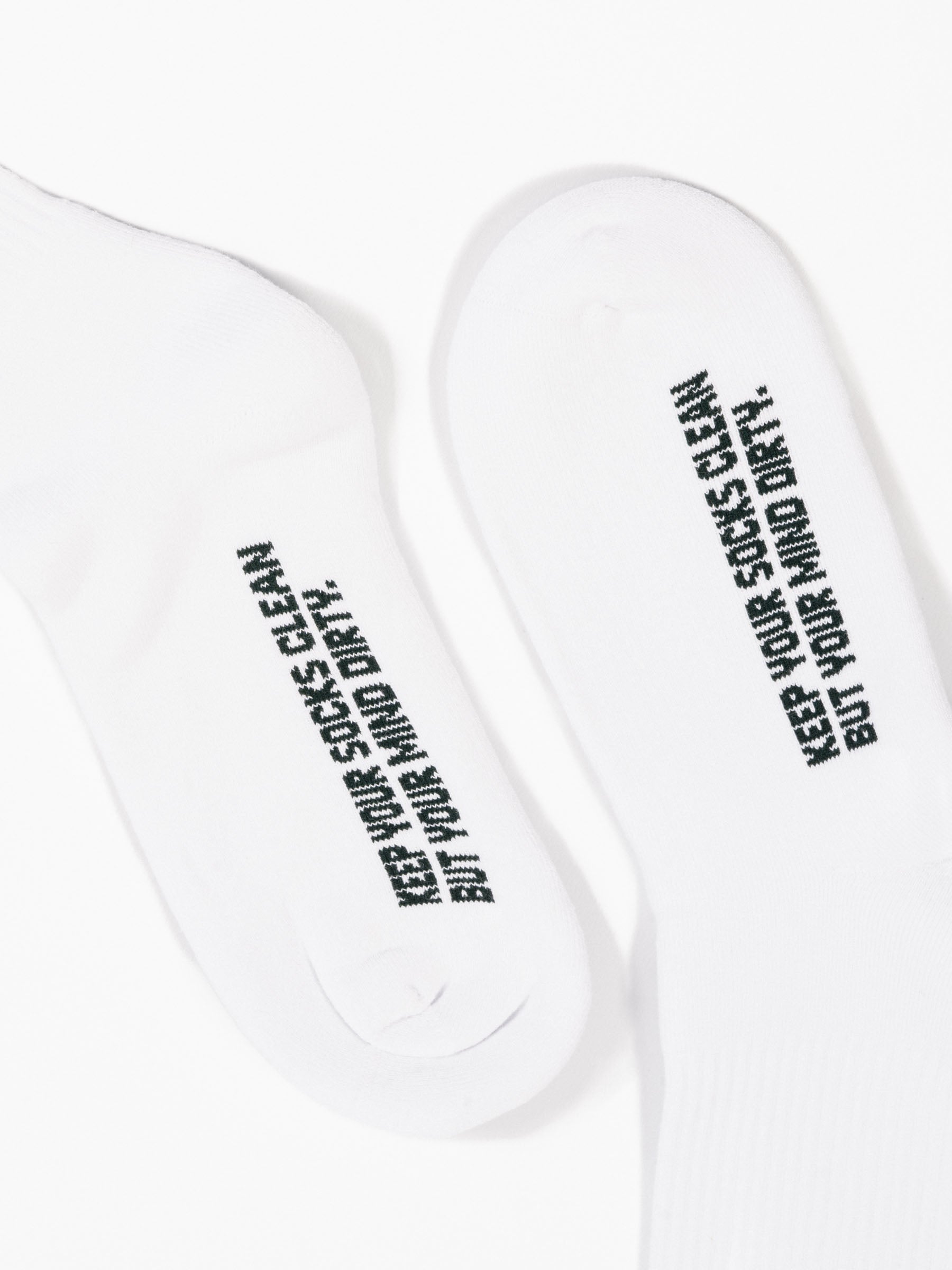 Roomers ROOMERS Tennis Socks White