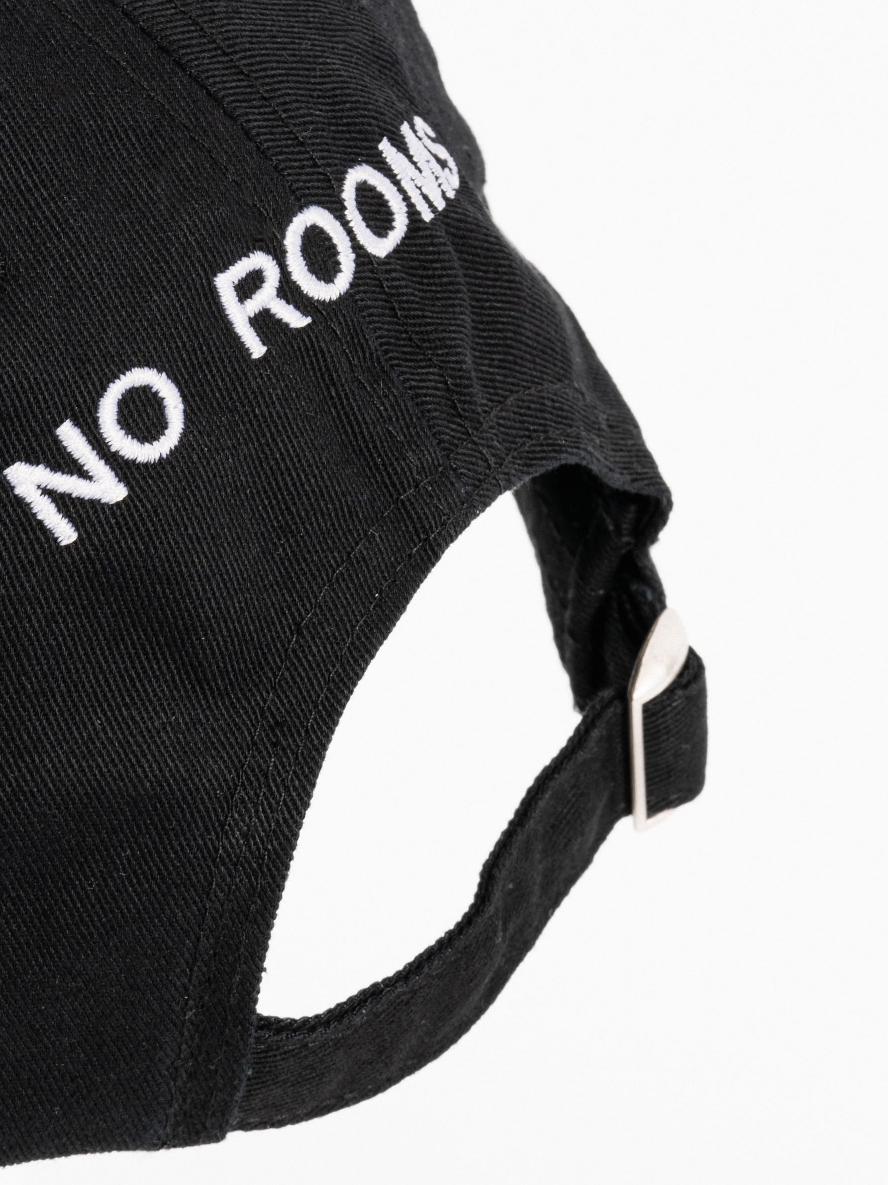 No Rooms x Hamburger Am Turm Logo Dad Cap Black