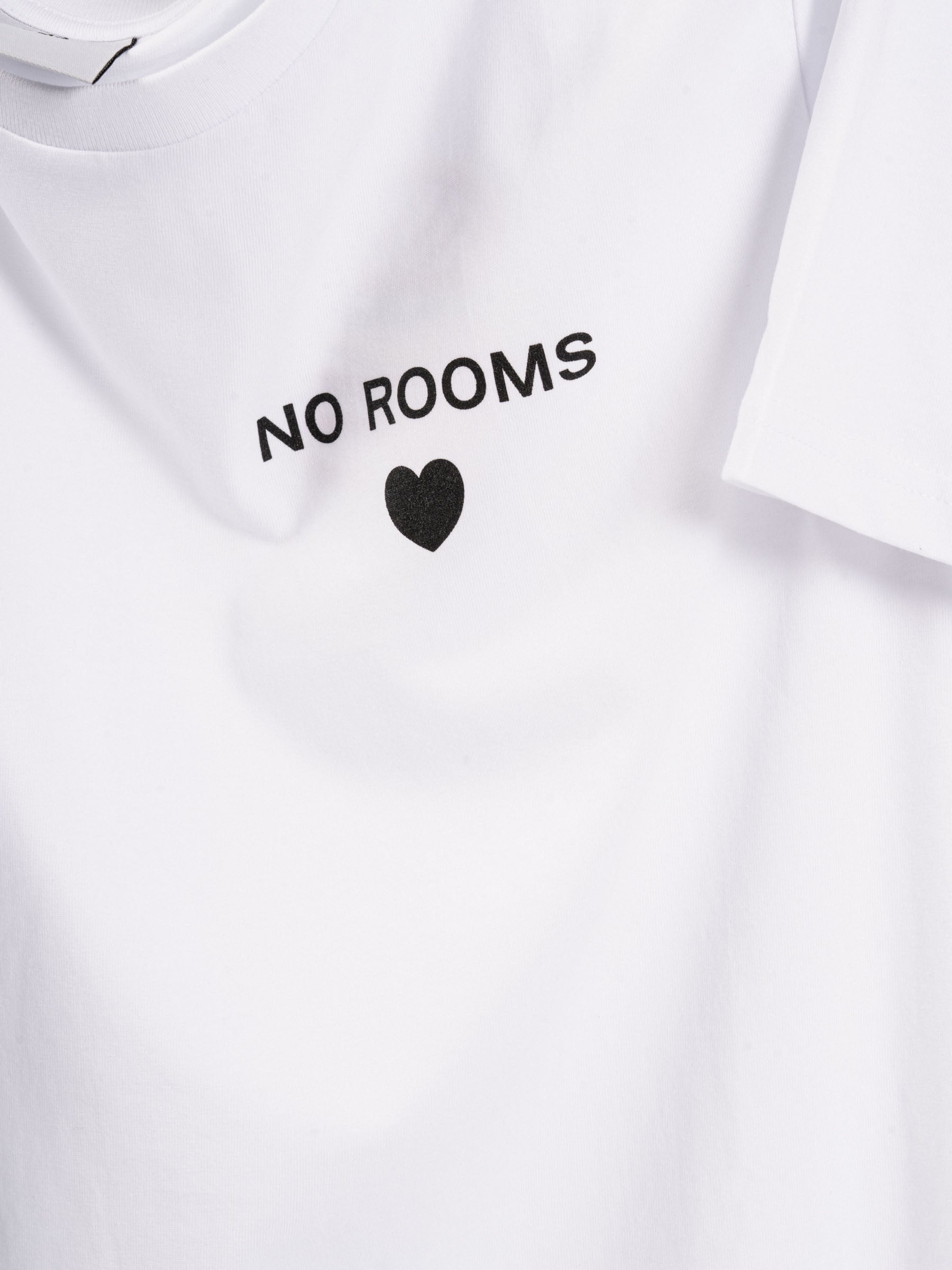 No Rooms x Hamburger Am Turm Classic Logo Tee White
