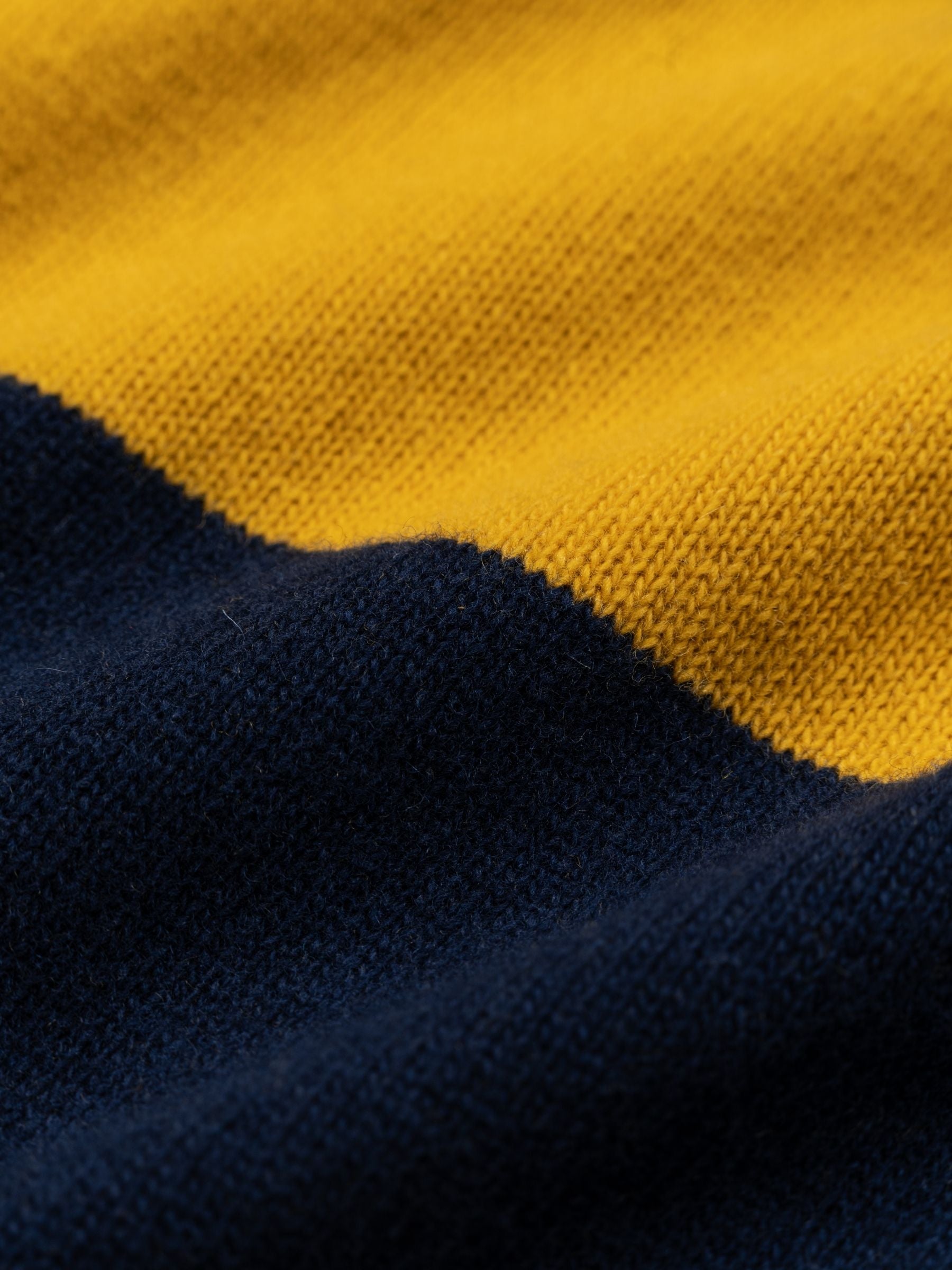 Nili Lotan Rashida Rugby Sweater Navy Amber Stripe