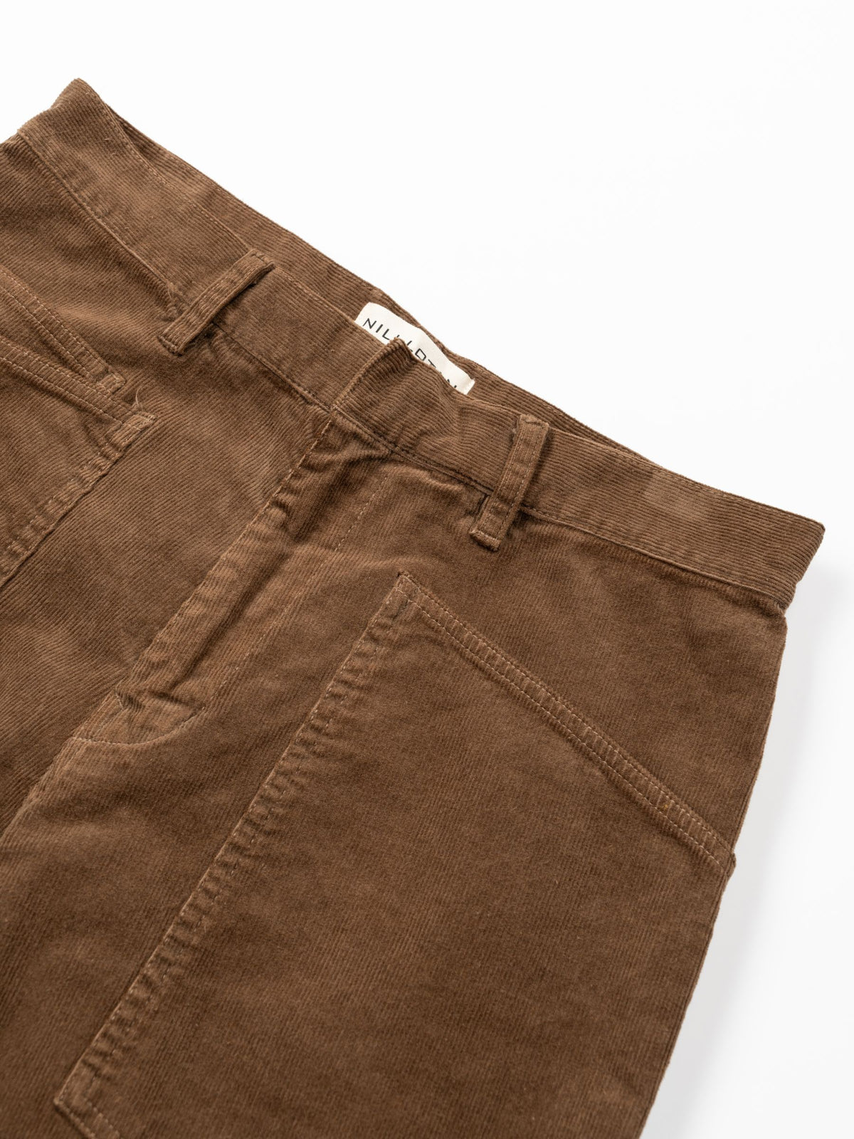 Nili Lotan Shon Pant Corduroy Hazelnut