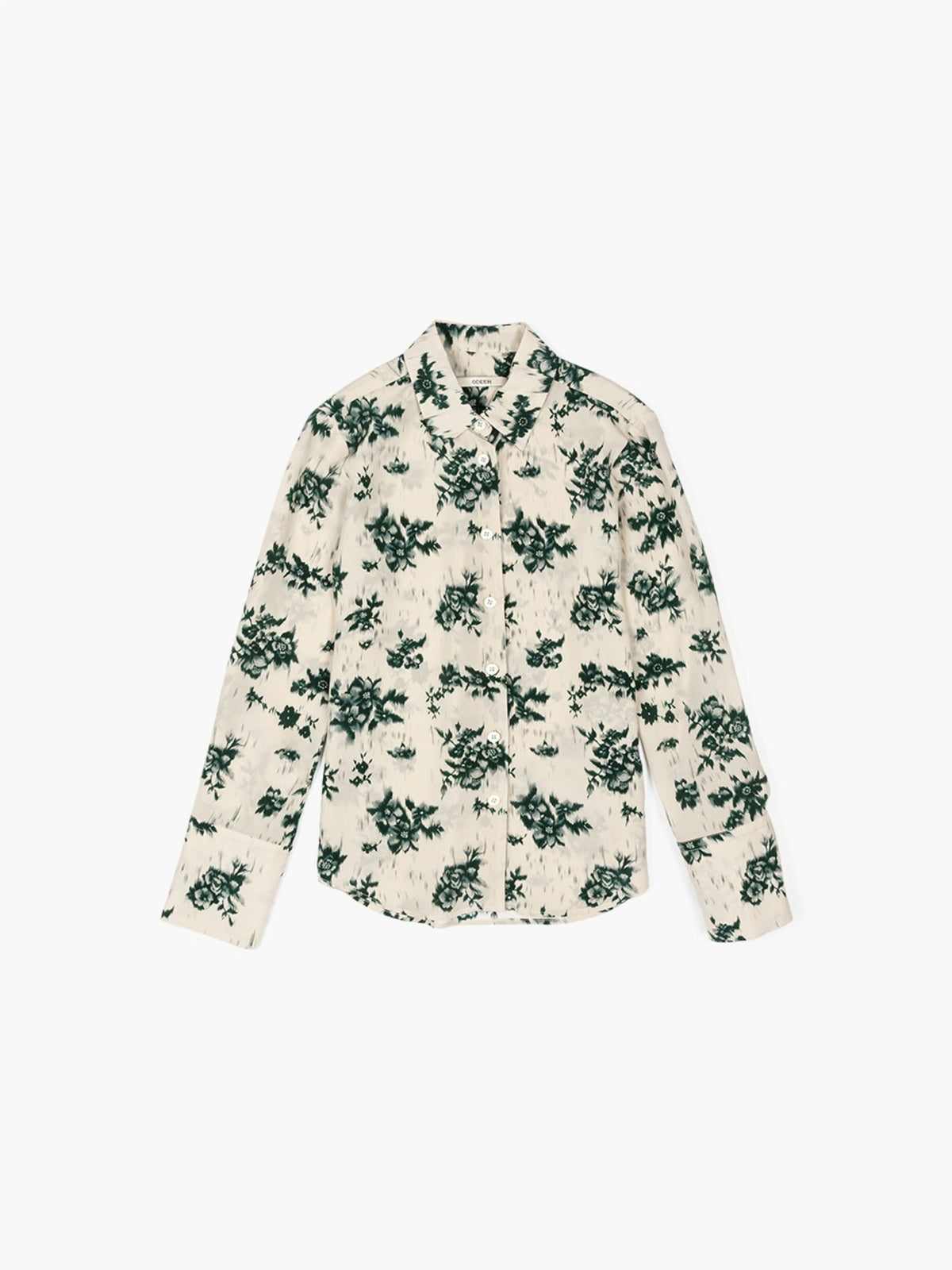 Odeeh Chine Blossoms Blouse Almond