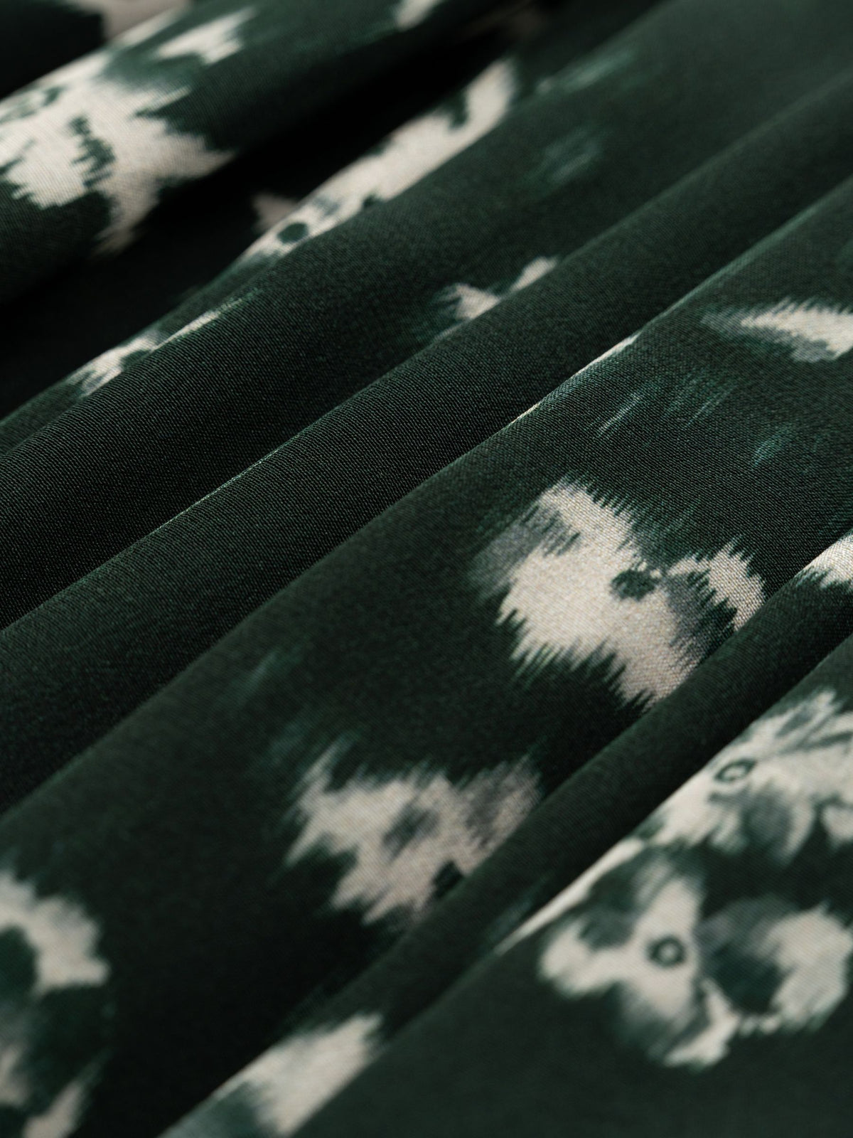 Odeeh Chine Blossoms Skirt Juniper