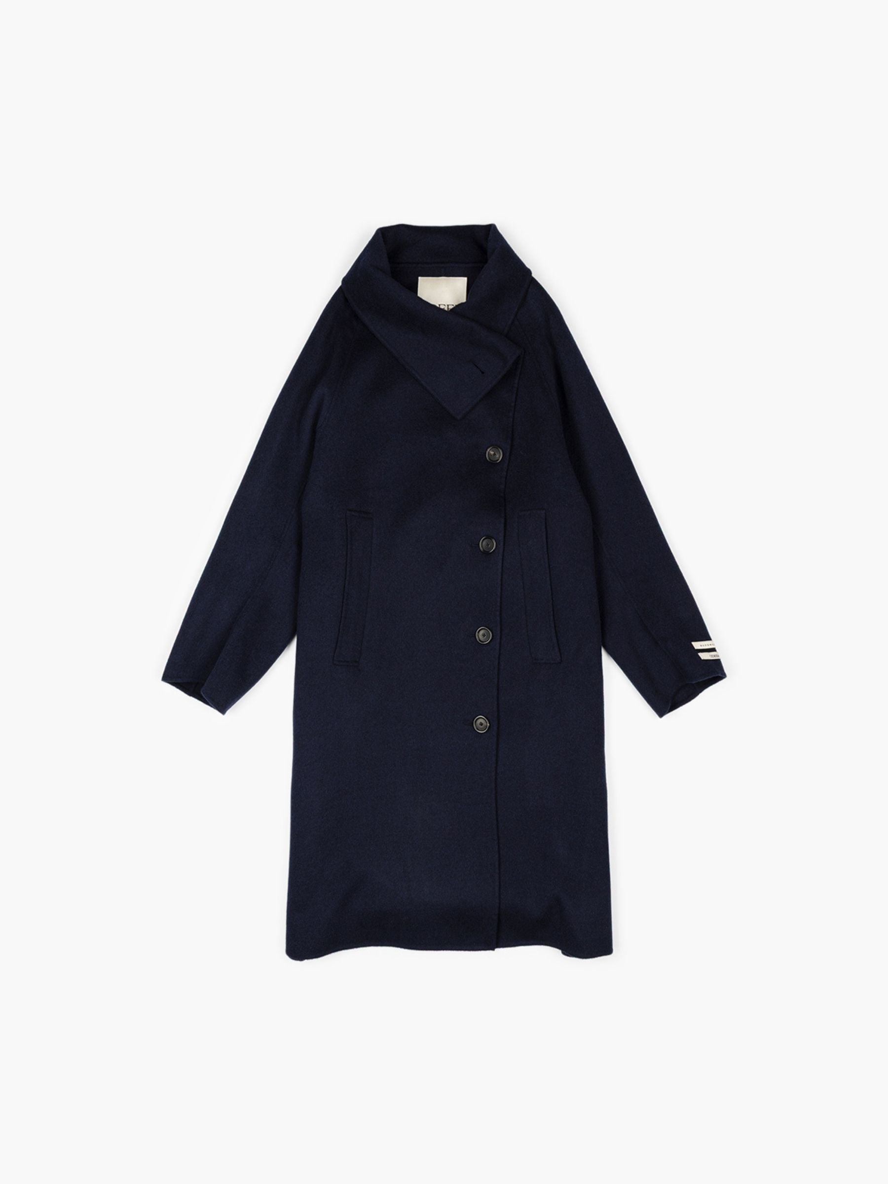 Odeeh Double Face Coat Midnight