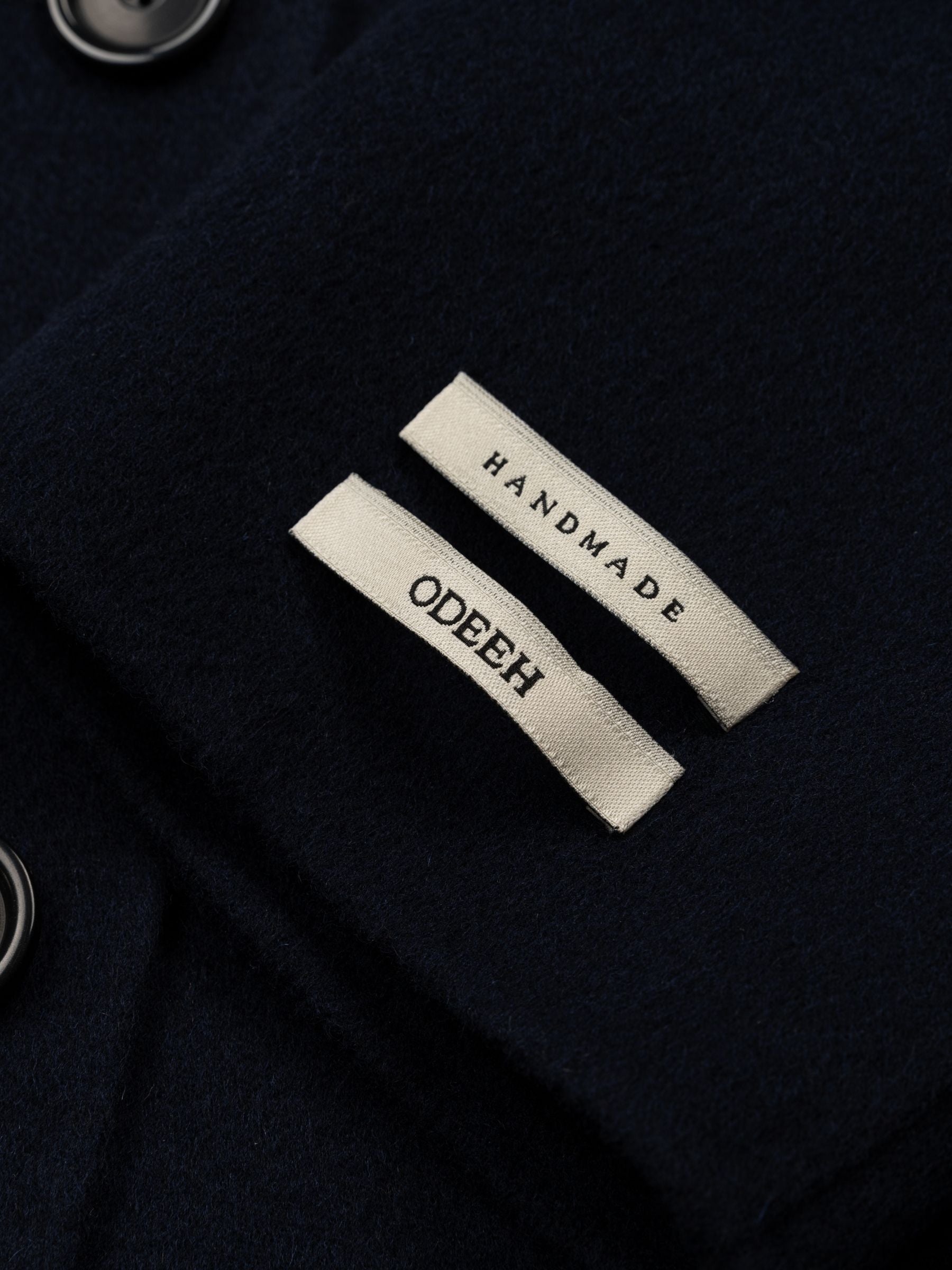 Odeeh Double Face Coat Midnight