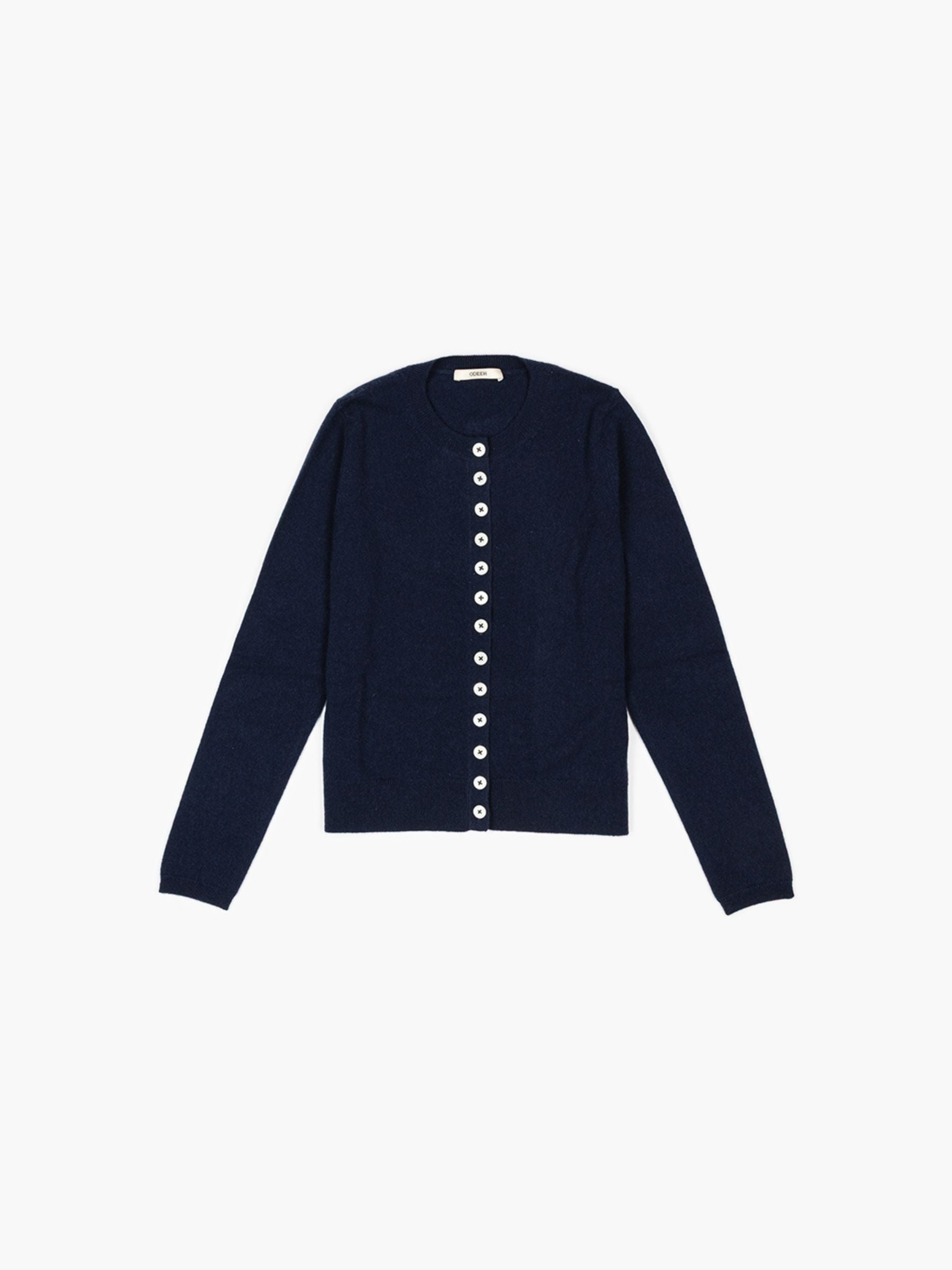 Odeeh Light Cashmere Cardigan Navy