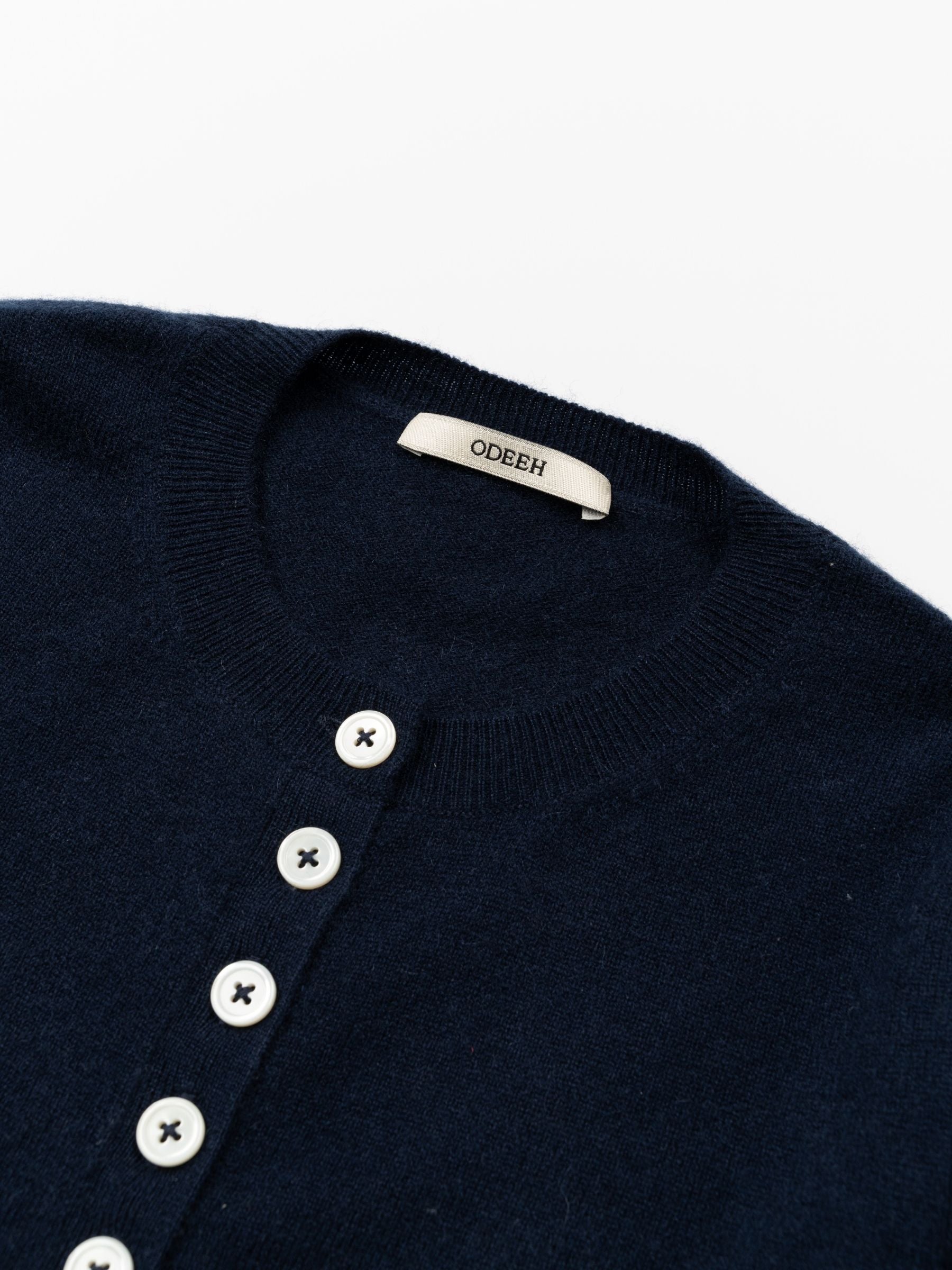 Odeeh Light Cashmere Cardigan Navy