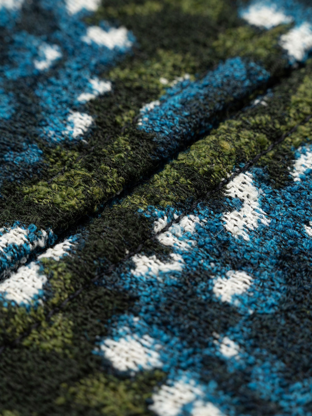 Odeeh Terry Jacquard Jacket Dark Peacock