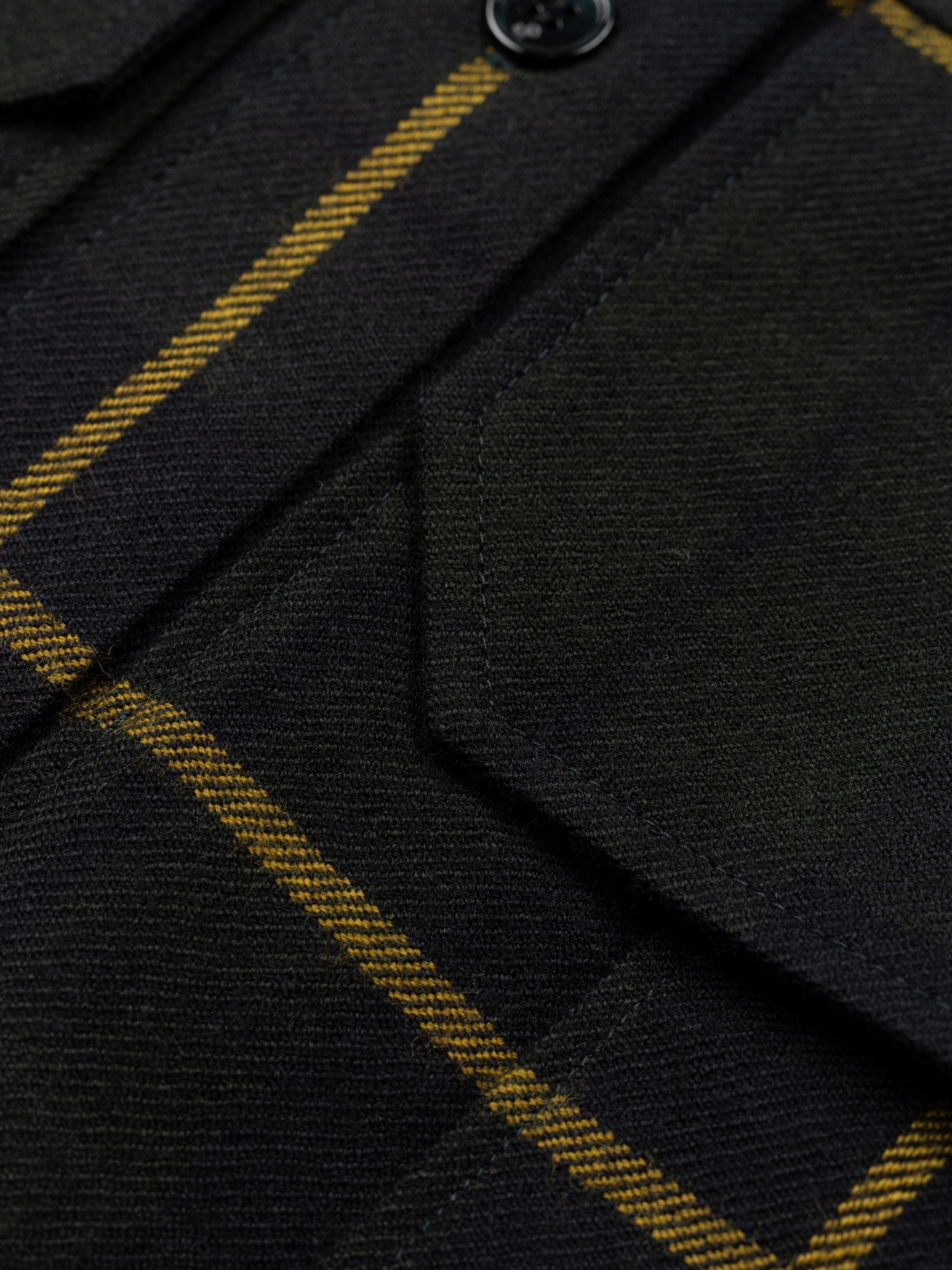 Patou Large Pockets Shirt Pine Green Tartan