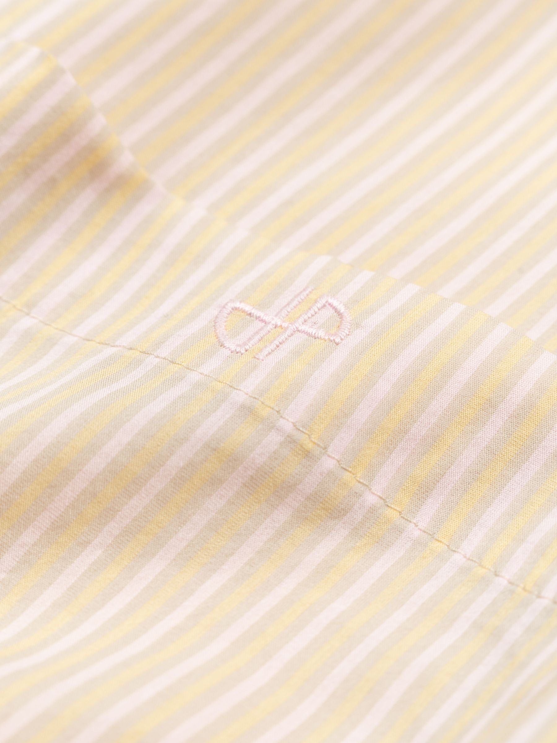 Patou Oversize Beach Shirt Shell Beach Stripes