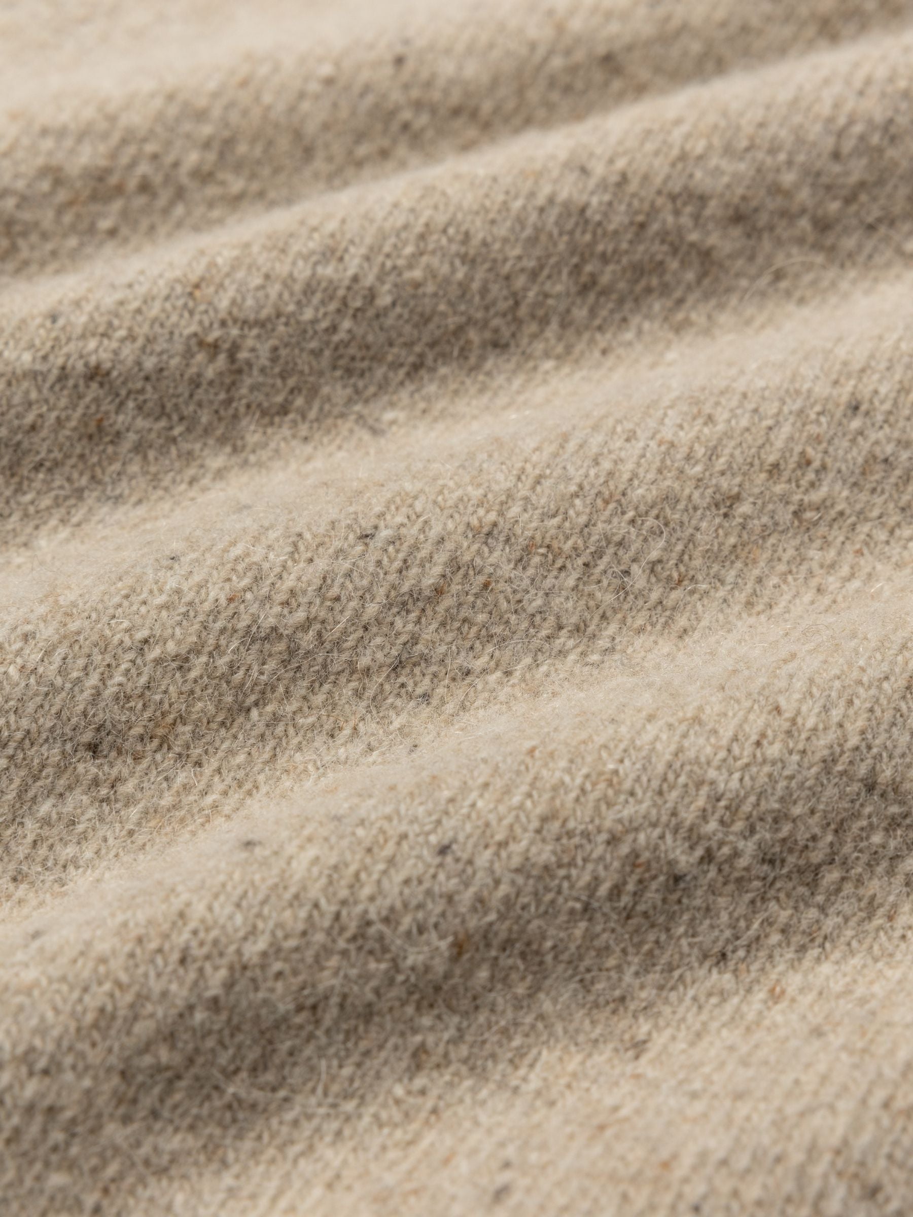 Rohe Classic Mouline Jumper Oat Melange