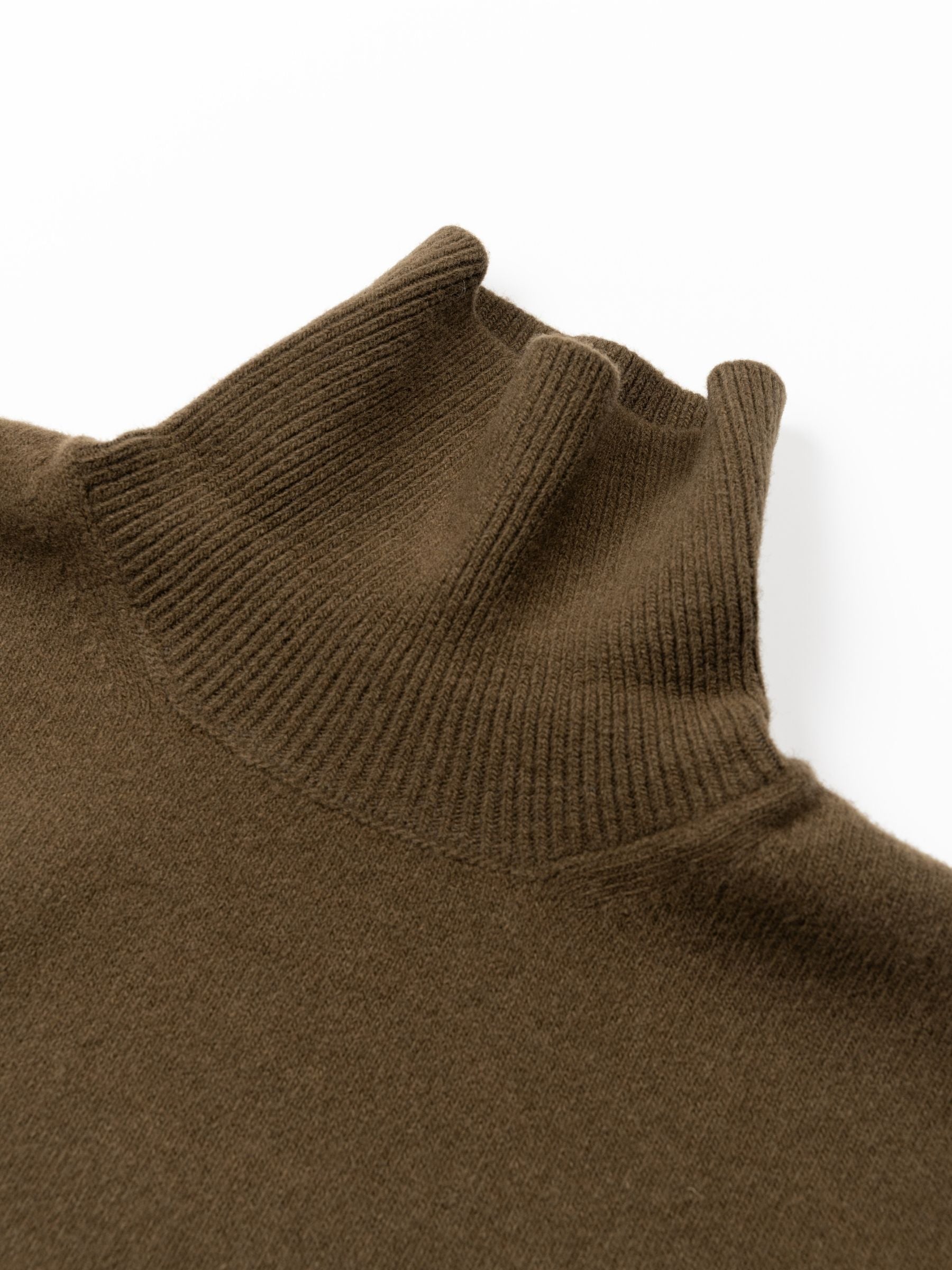 Rohe Classic Turtleneck Jumper Dark Sage
