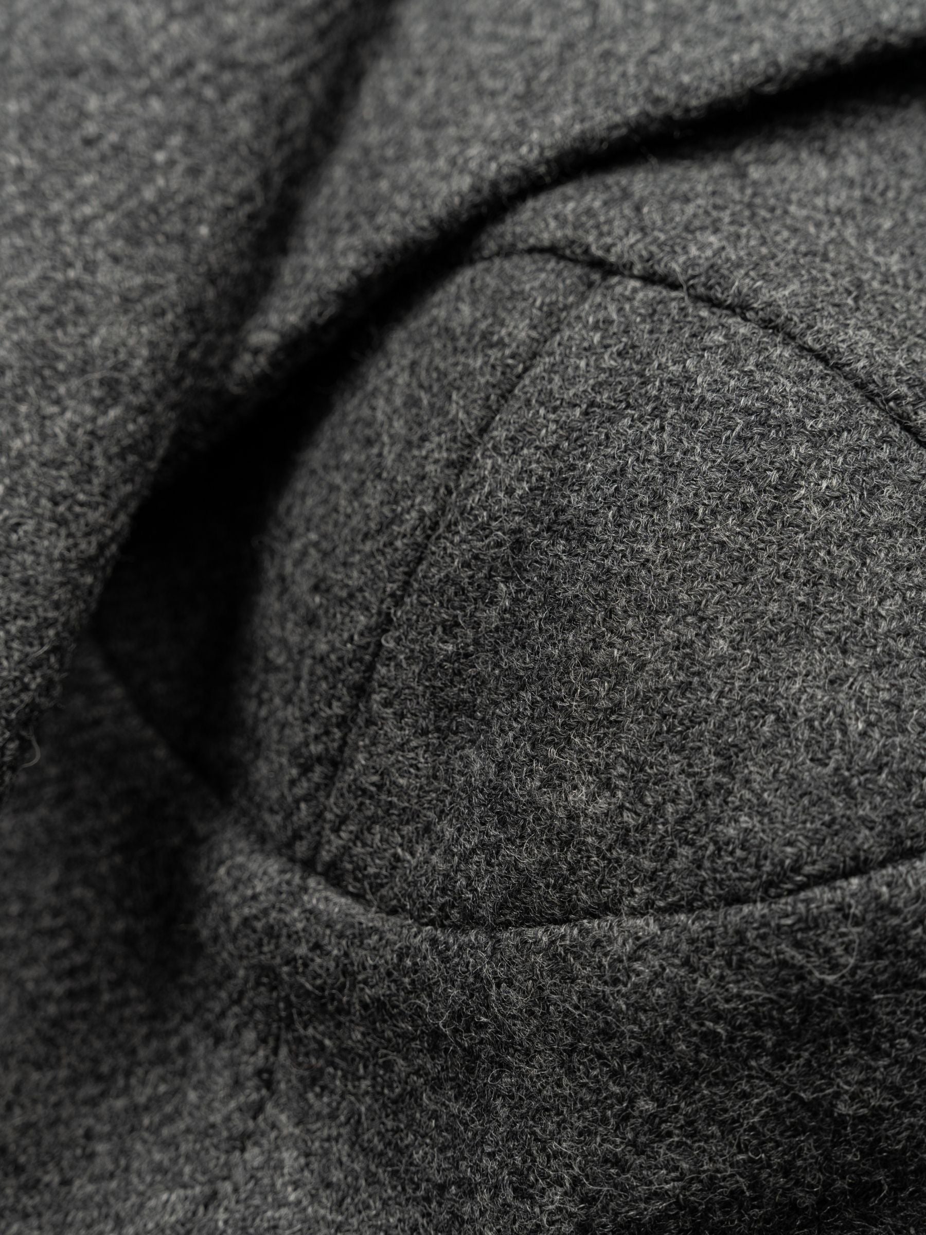 Rohe Cup Detailed Blazer Grey Melange