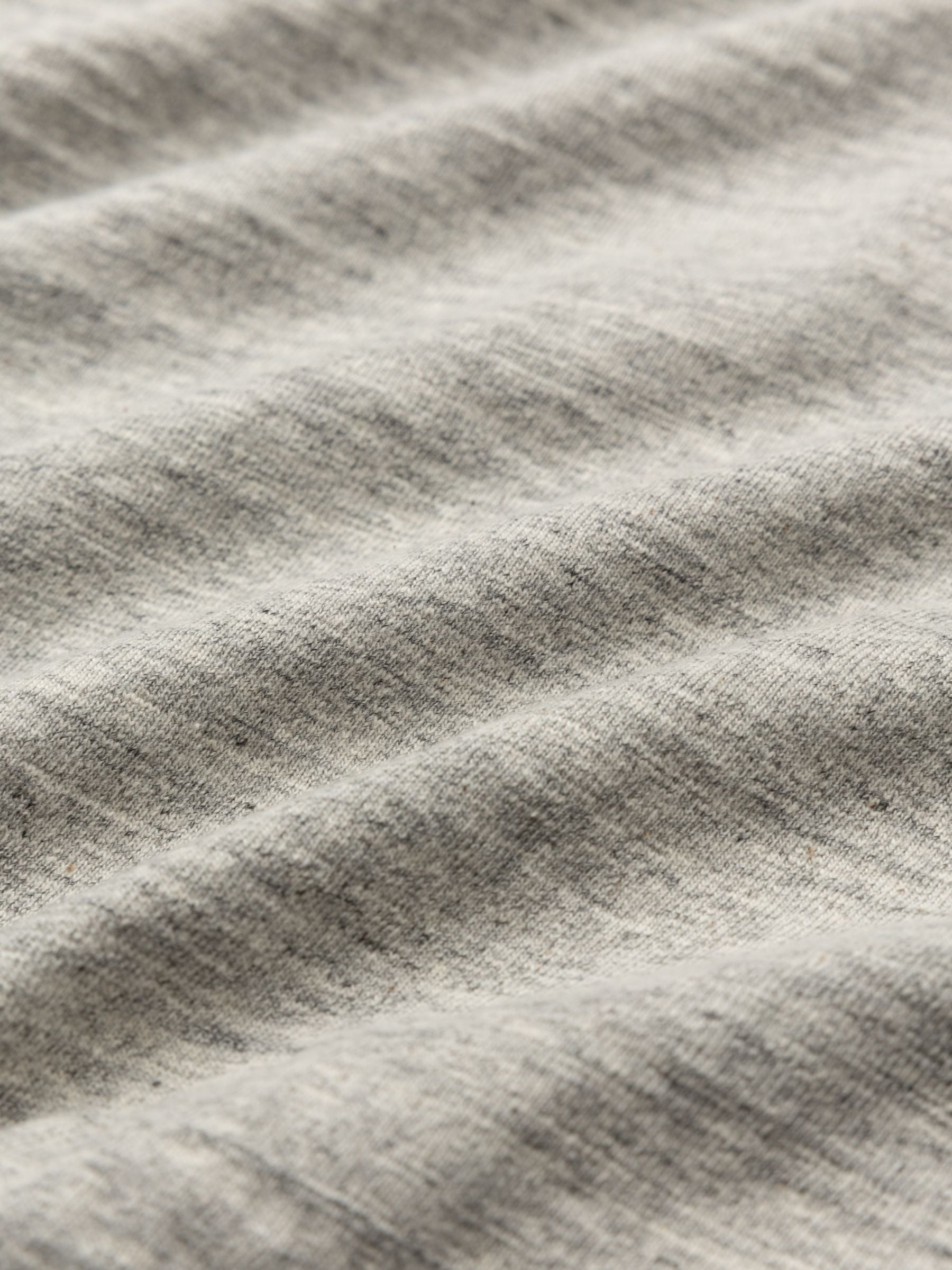 Rohe Japanese Mouline Jersey T-Shirt Grey