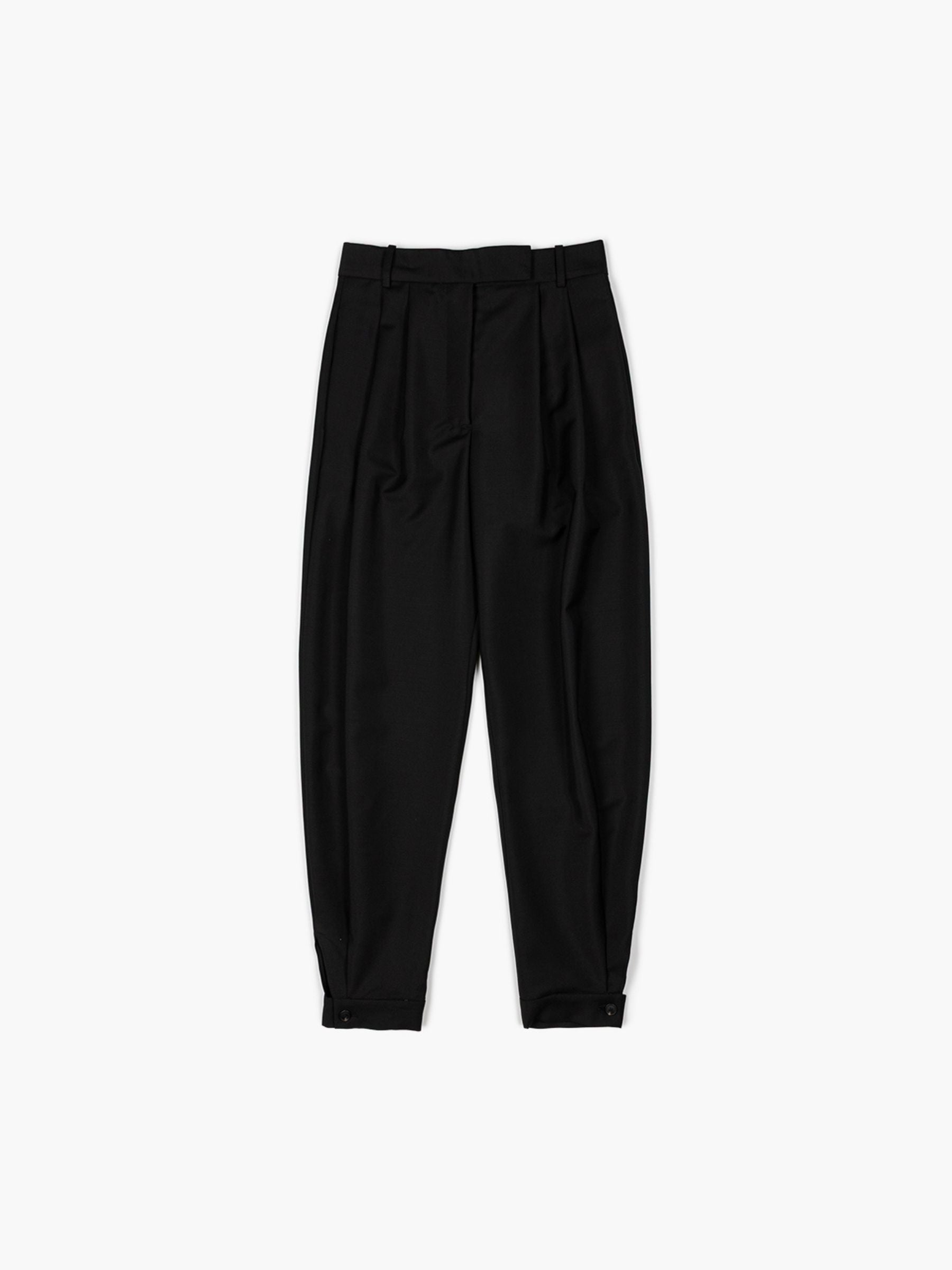 Rohe Tailored Cuﬀ Trousers Black