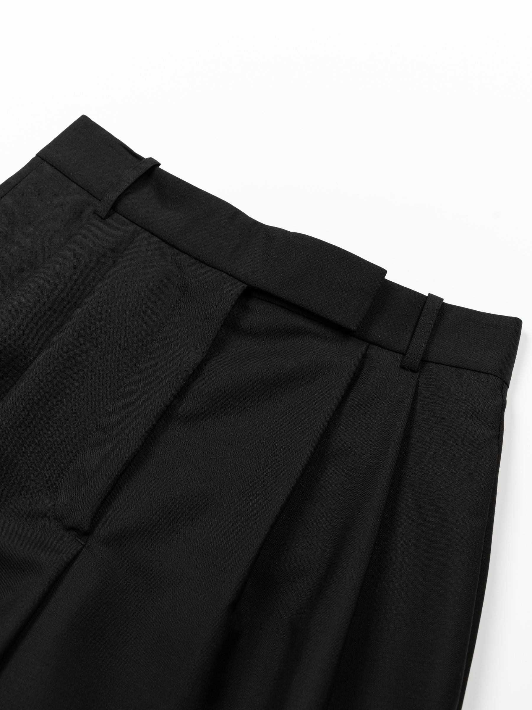 Rohe Tailored Cuﬀ Trousers Black