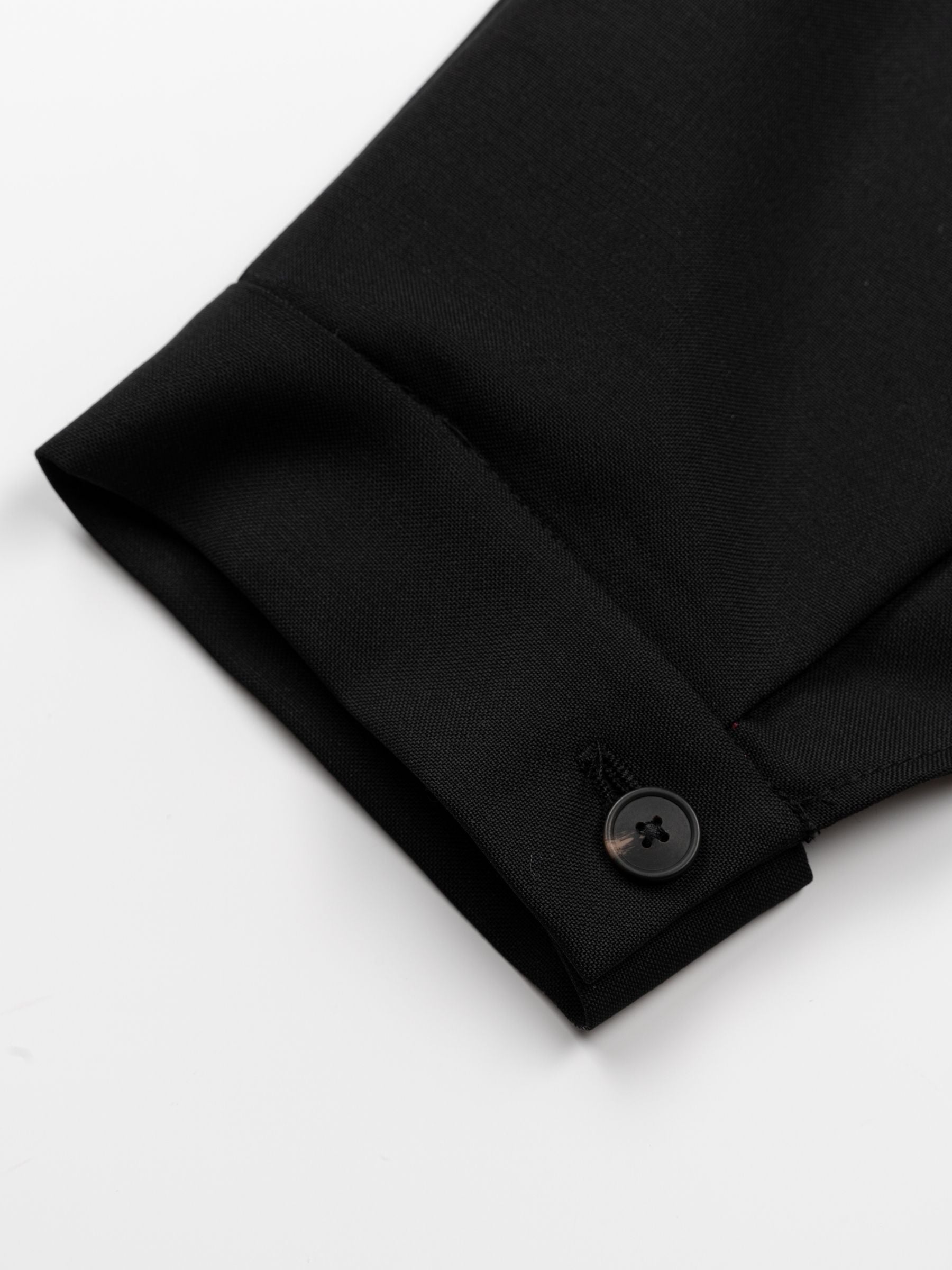 Rohe Tailored Cuﬀ Trousers Black