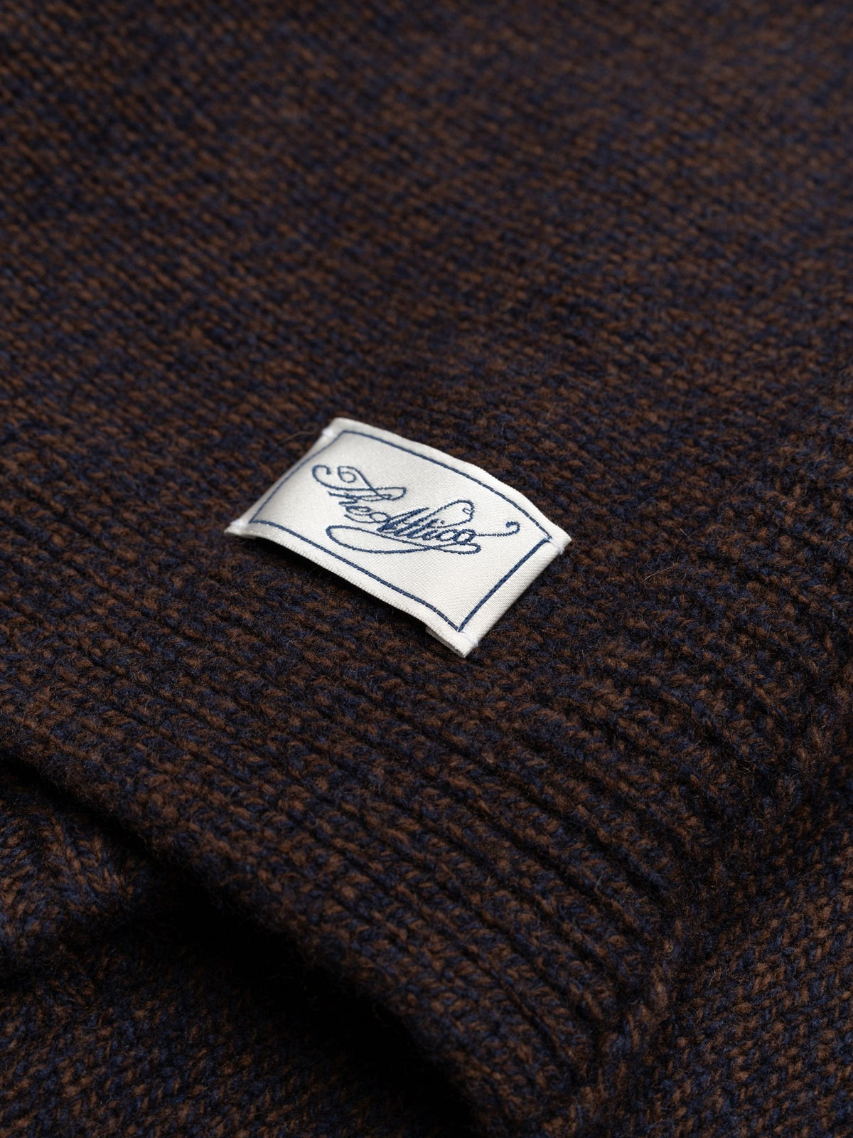 The Attico Cashmere Cardigan Brown Shades