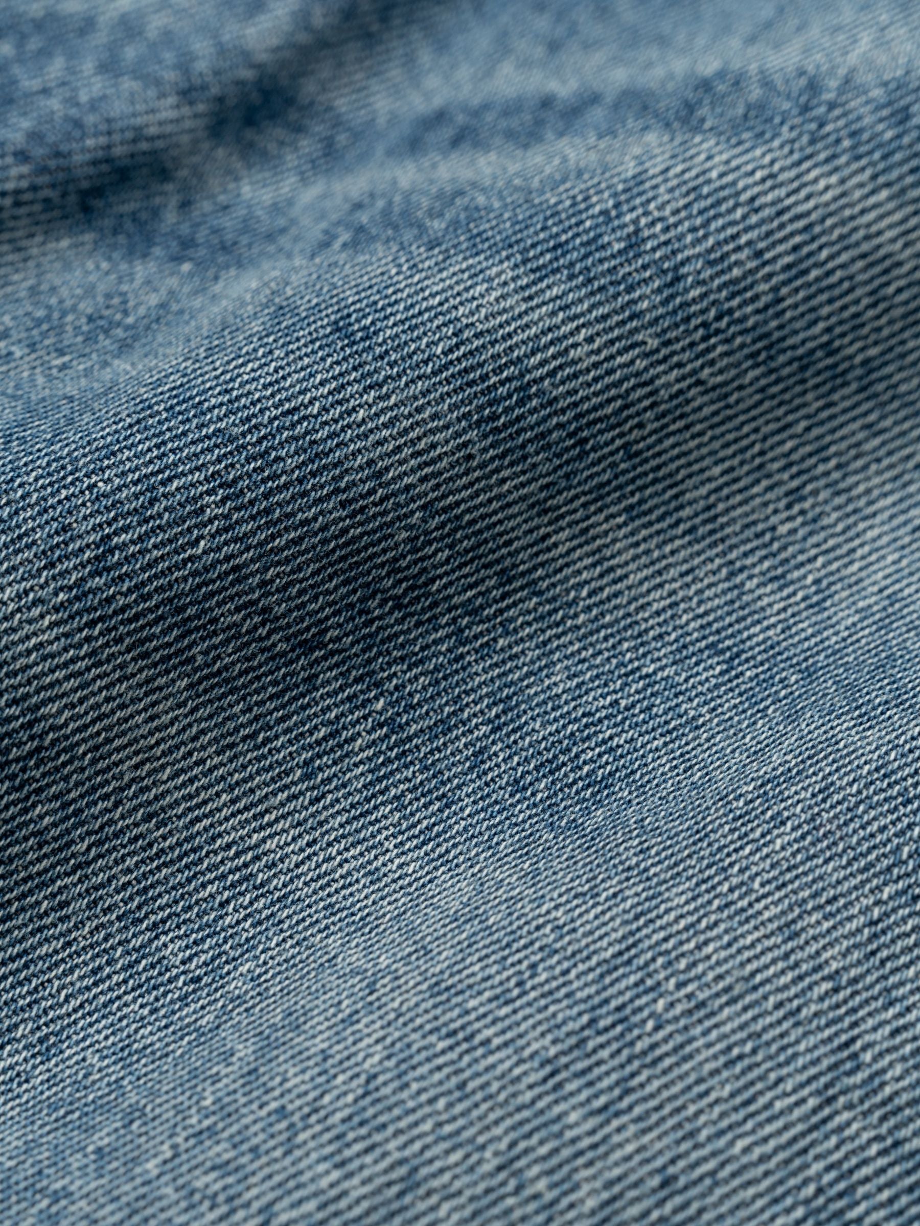 The Attico Cinch Back Jeans Pants Sky Blue