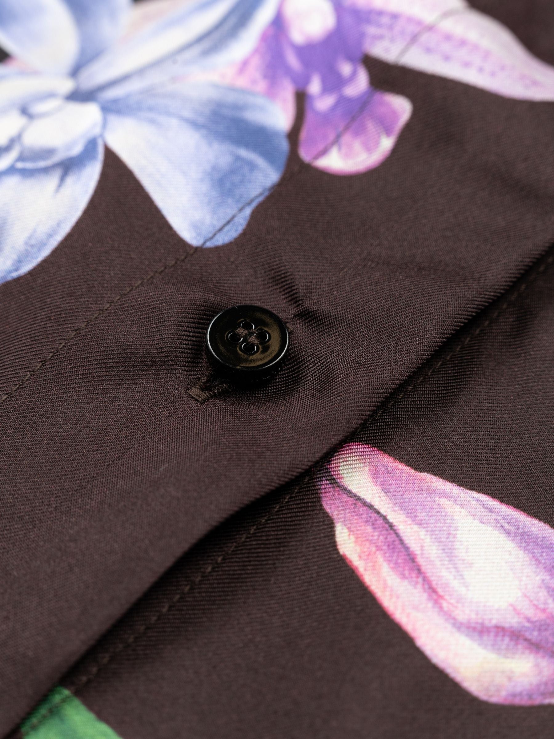 The Attico Flower printed silk twill Shirt Multicolor