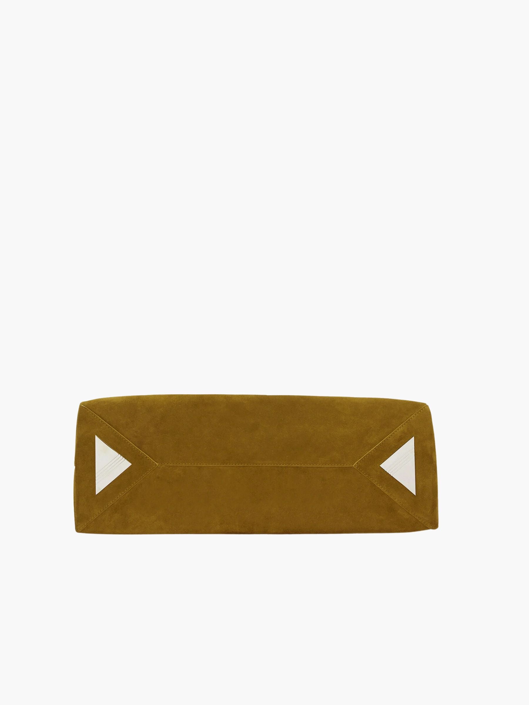 The Attico La Passeggiata Medium Top Handle Bag Khaki