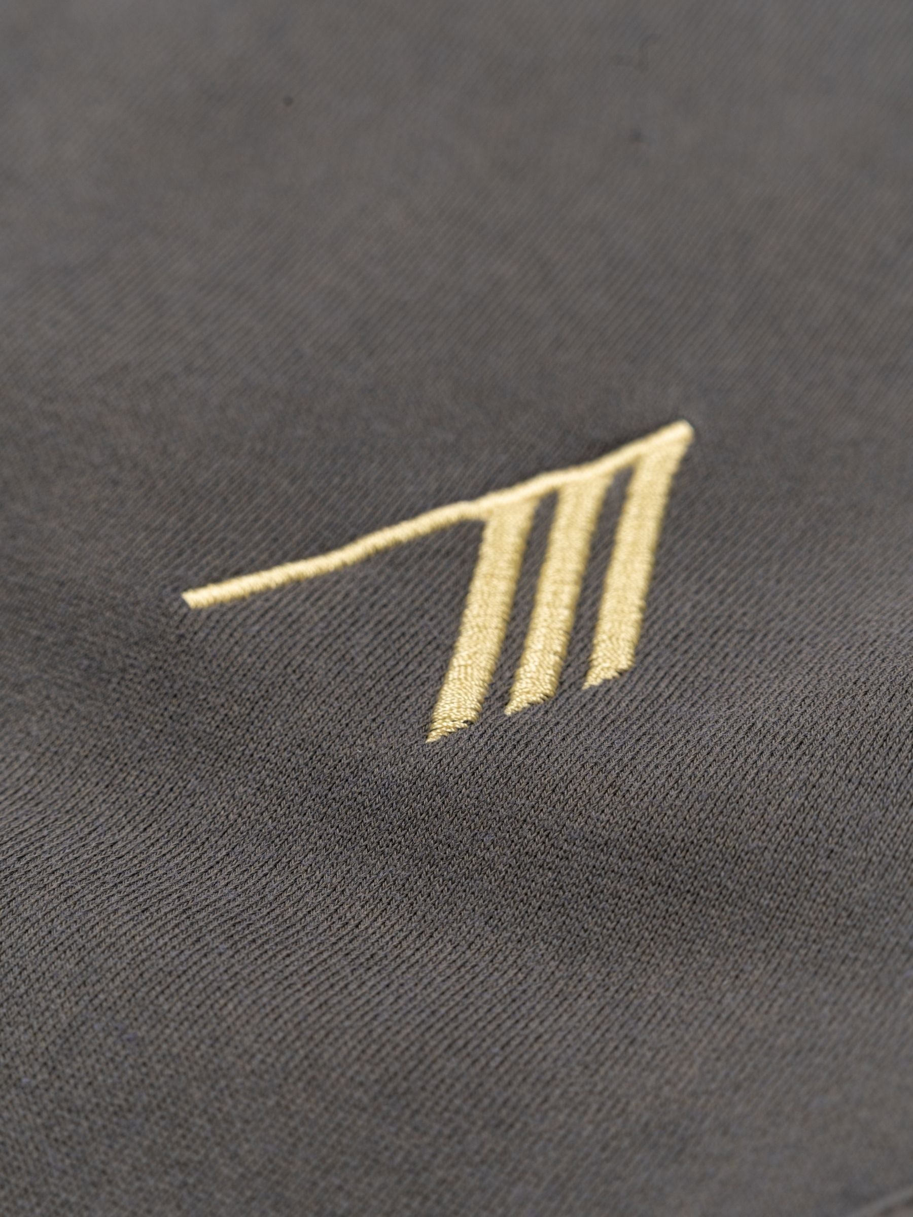The Attico Polo Sweatshirt Vintage Grey